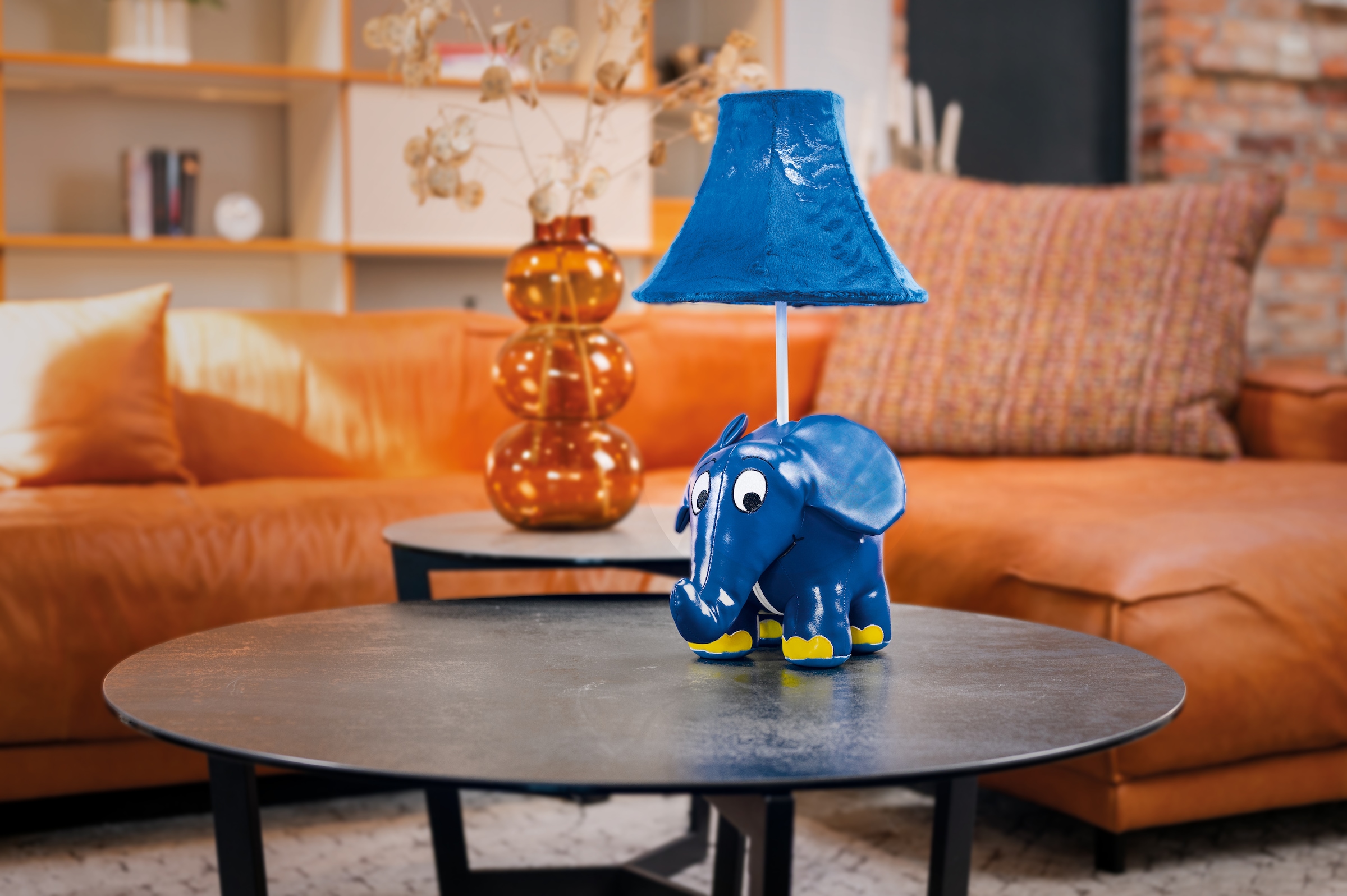 Happy Lamps for smiling eyes LED Tischleuchte »Der Elefant«, 1 flammig, Leuchtmittel GU 5,3 | LED fest integriert, Hochwertig, Einzigartig, Zertifiziert, Nachhaltig
