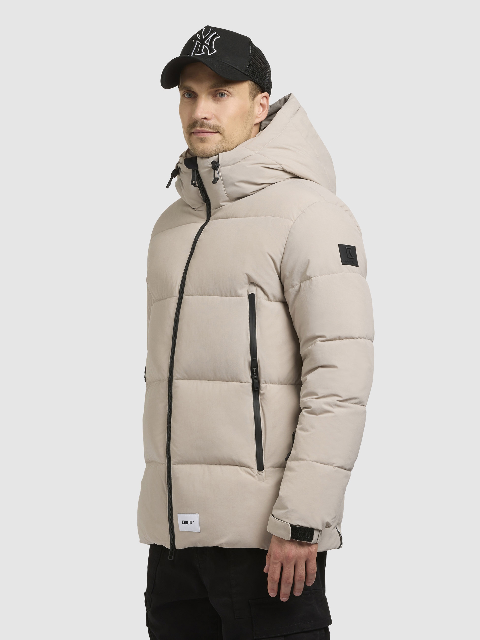 khujo Steppjacke »ROAN«, mit Kapuze