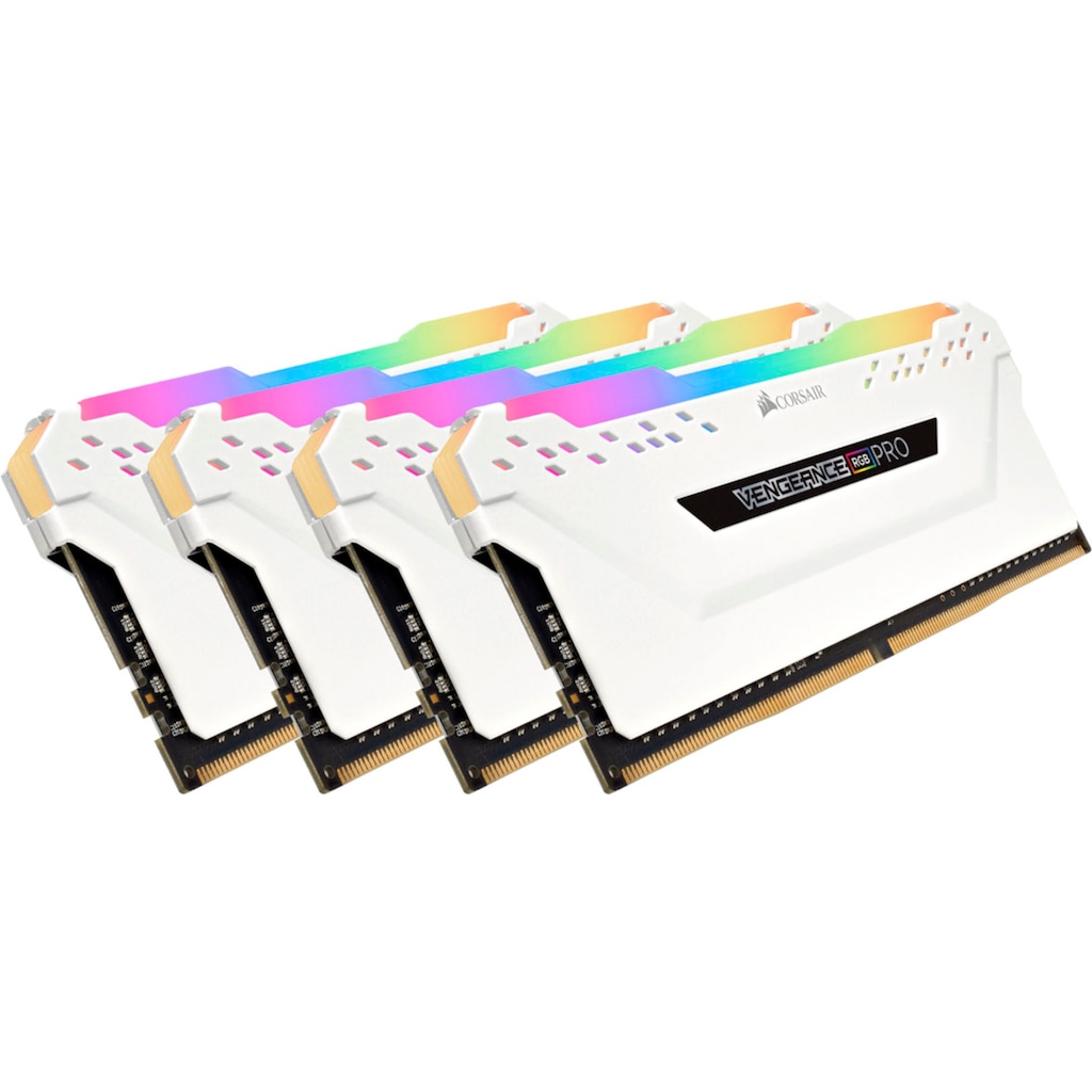 Corsair PC-Arbeitsspeicher »VENGEANCE® RGB 32 GB (4 x 8 GB) DDR4 DRAM 3.600 MHz C18«