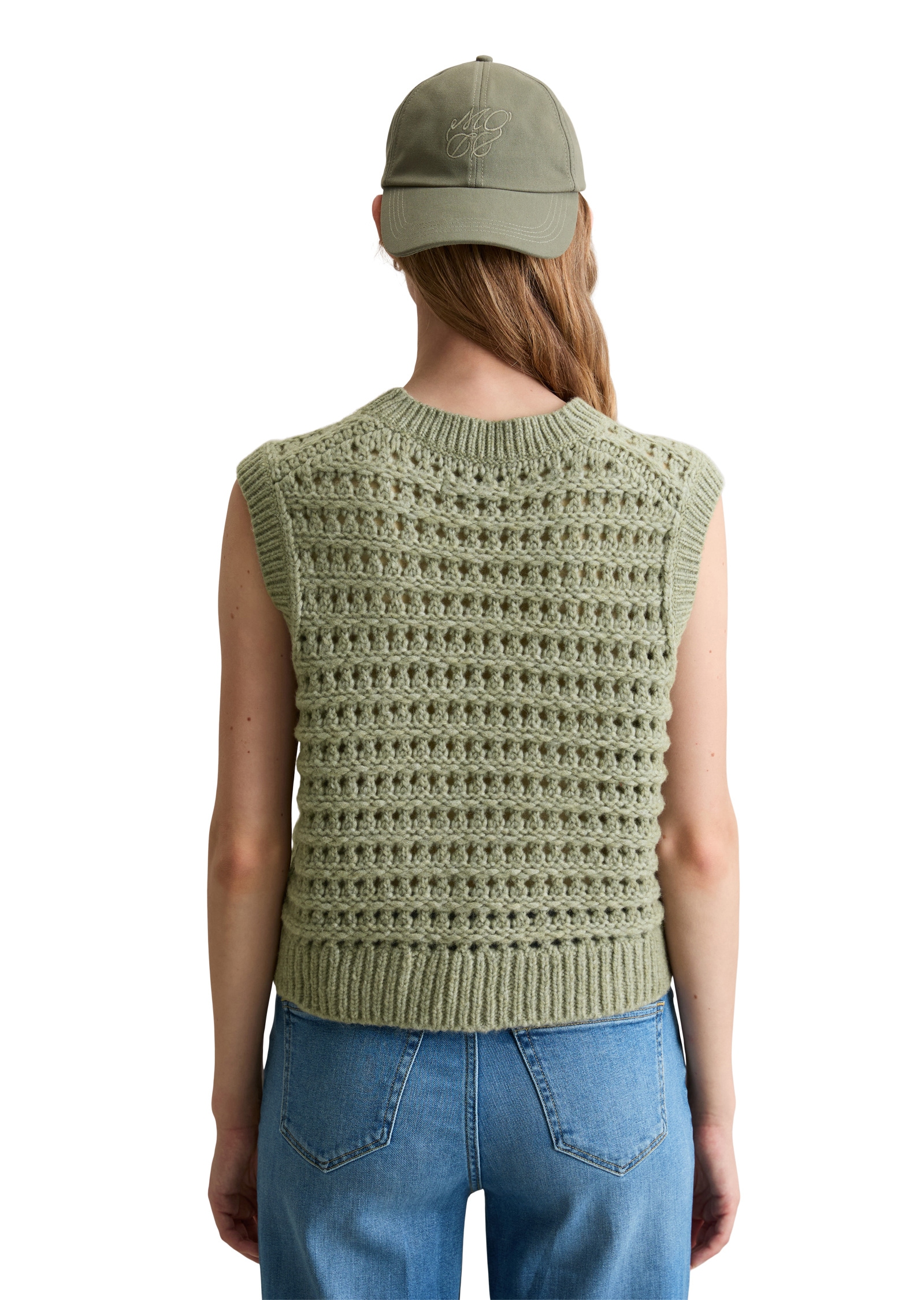 Marc O'Polo DENIM Rundhalspullover »aus softem Schurwolle-Mix«