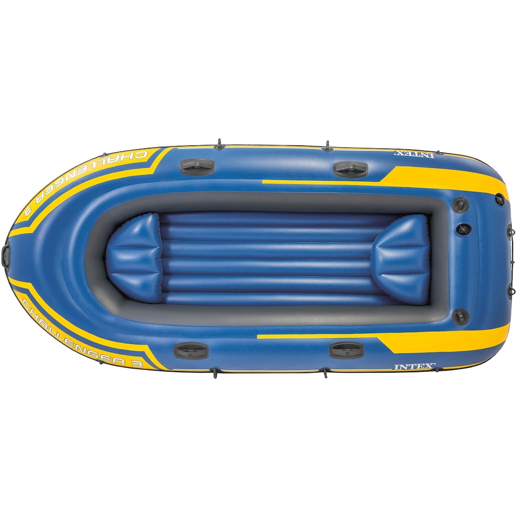 Intex Schlauchboot »Challenger 3«, (Set, mit 2 Paddeln und Luftpumpe)