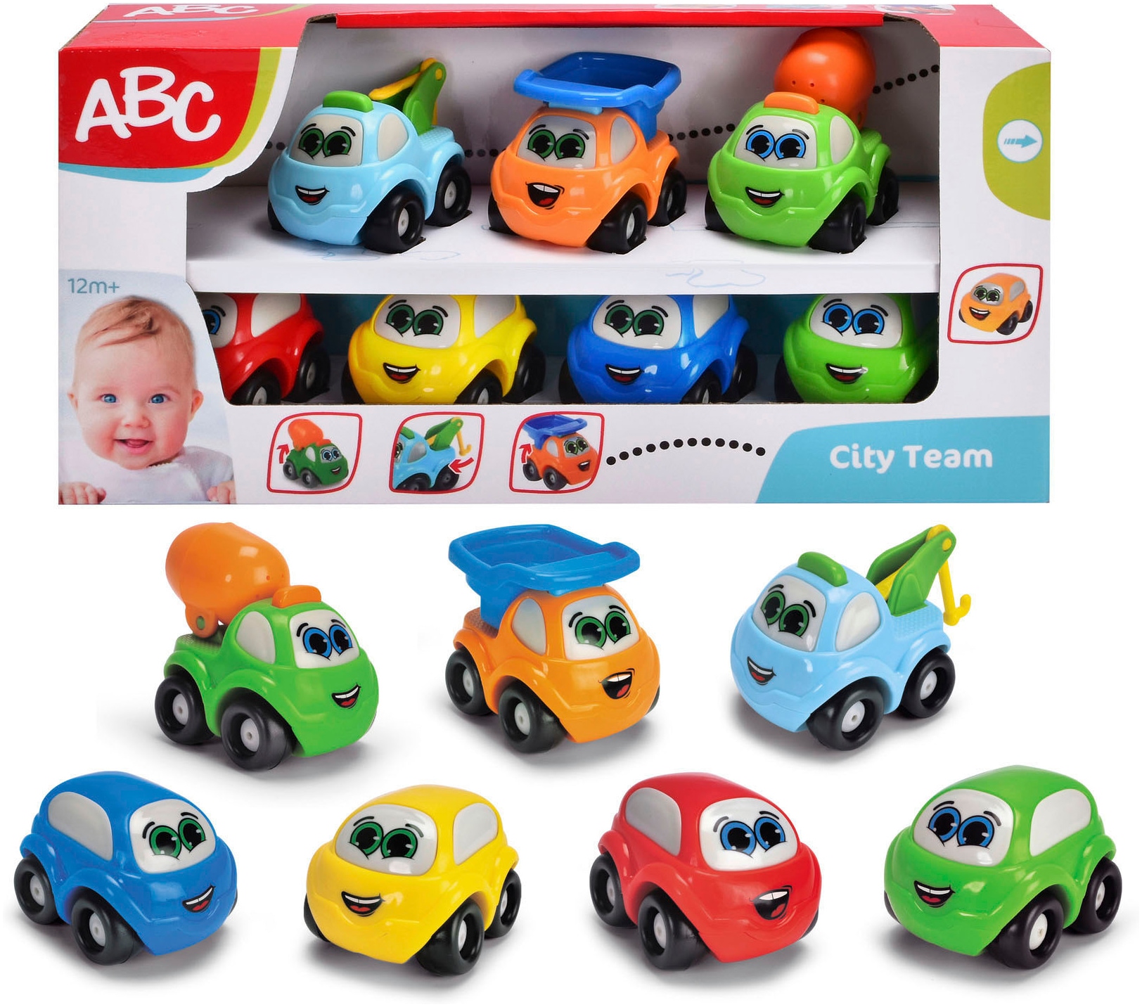 ABC Spielzeug-Auto »City Team«