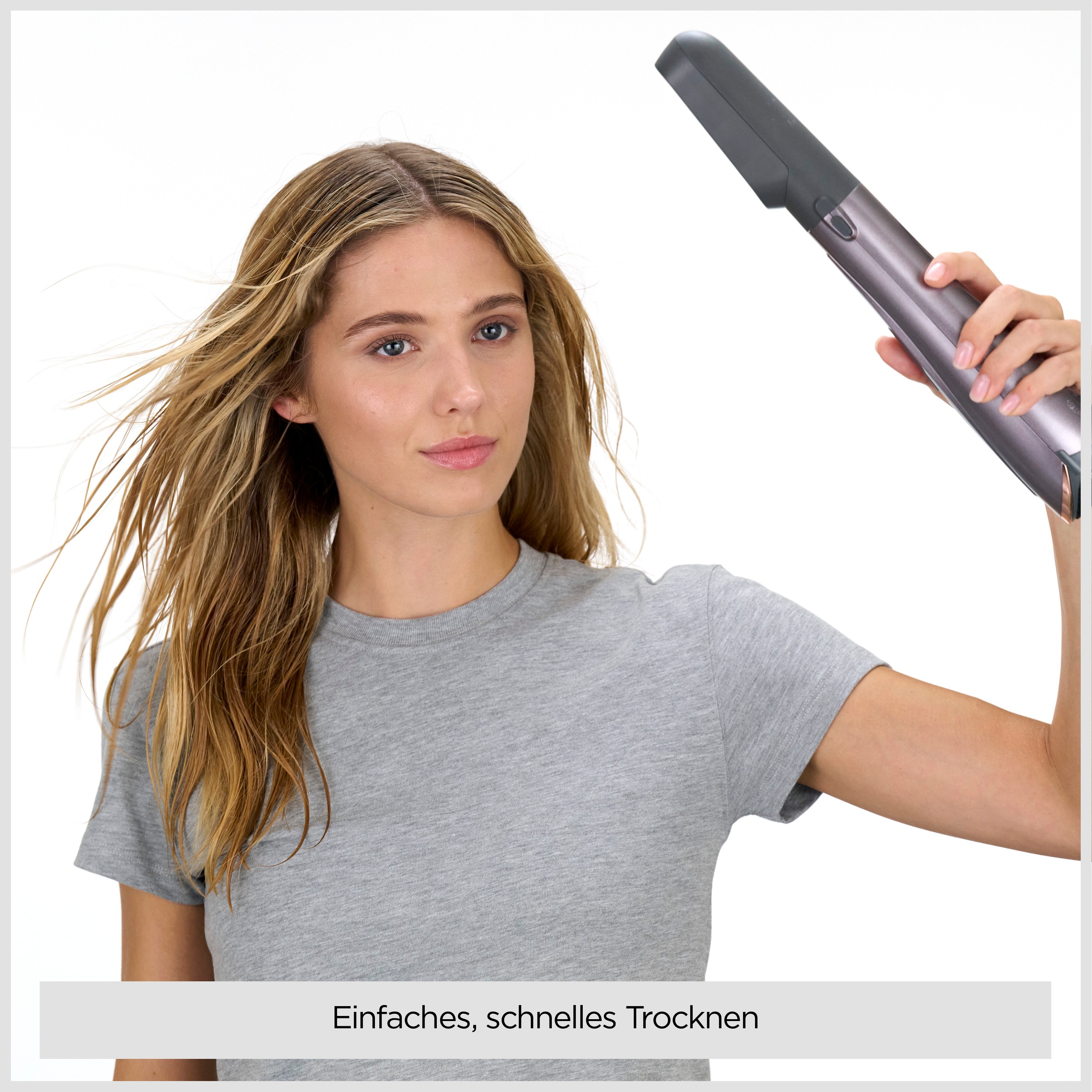 Thumbnail - BaByliss Warmluftbürste "Air Style 1000 Warmluftbürste mit 4 Aufsätzen, 1000W, AS136E" 4 Aufsätze 4-in-1 Styler zum Föhn...