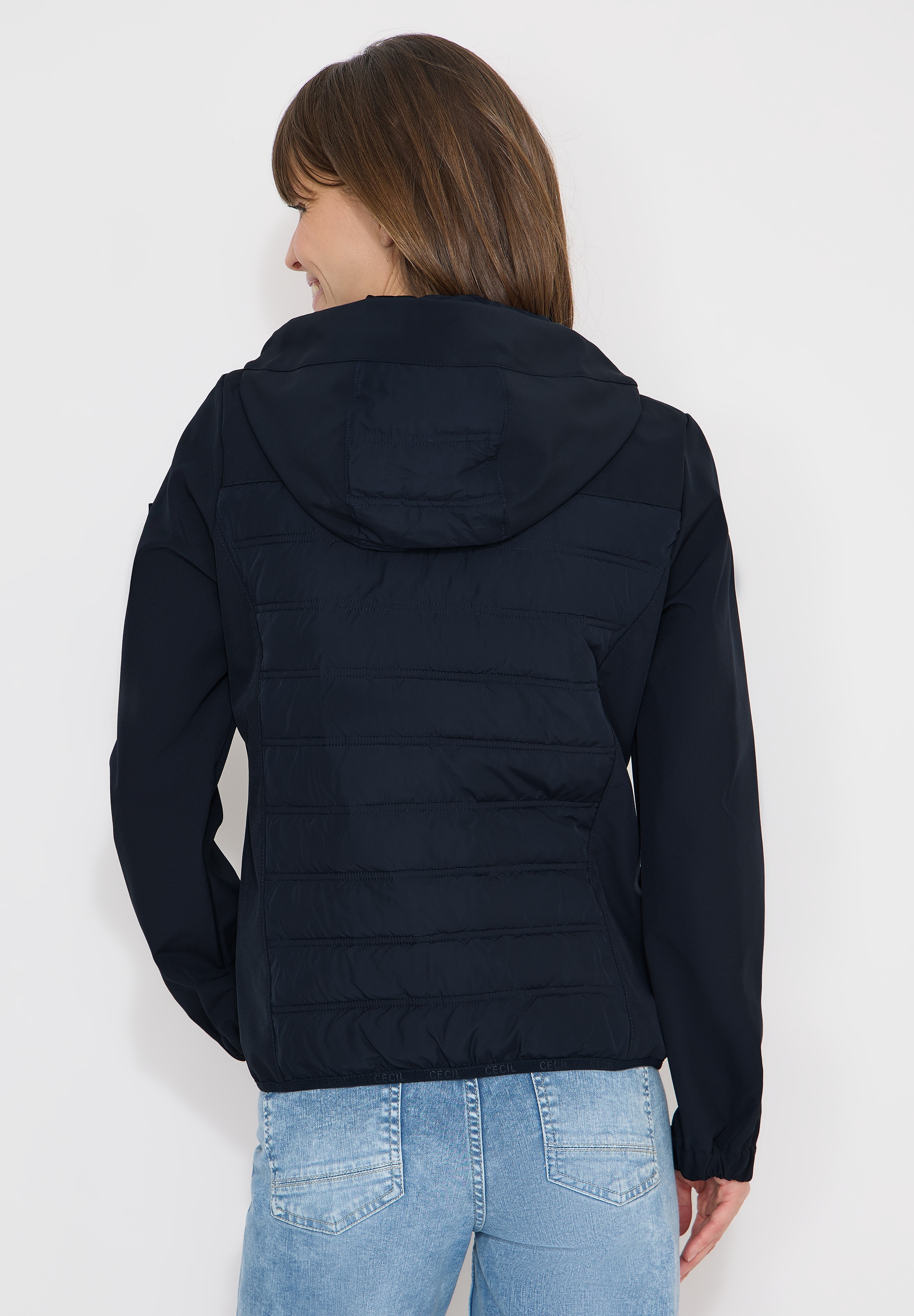Cecil Softshelljacke mit Kapuze super soft