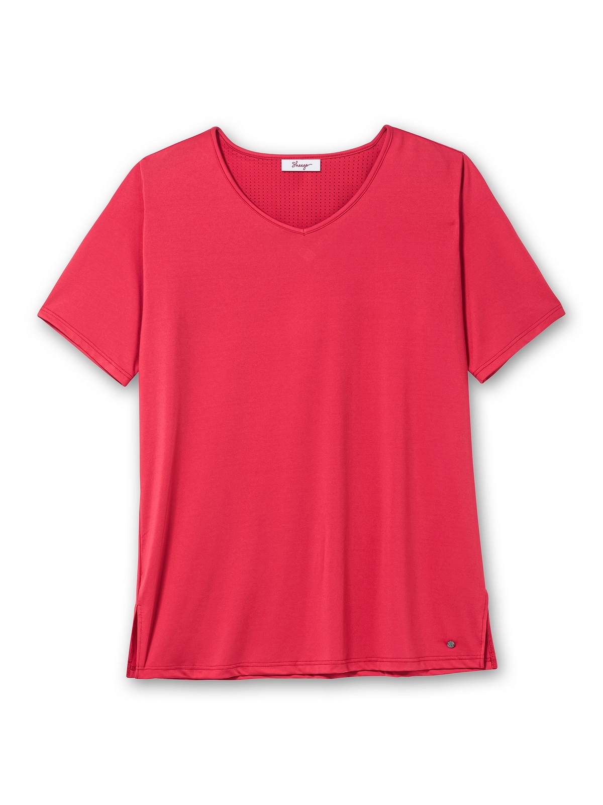 Sheego Funktionsshirt »Große Größen«, aus Funktionsmaterial, mit Cut-out im Rücken