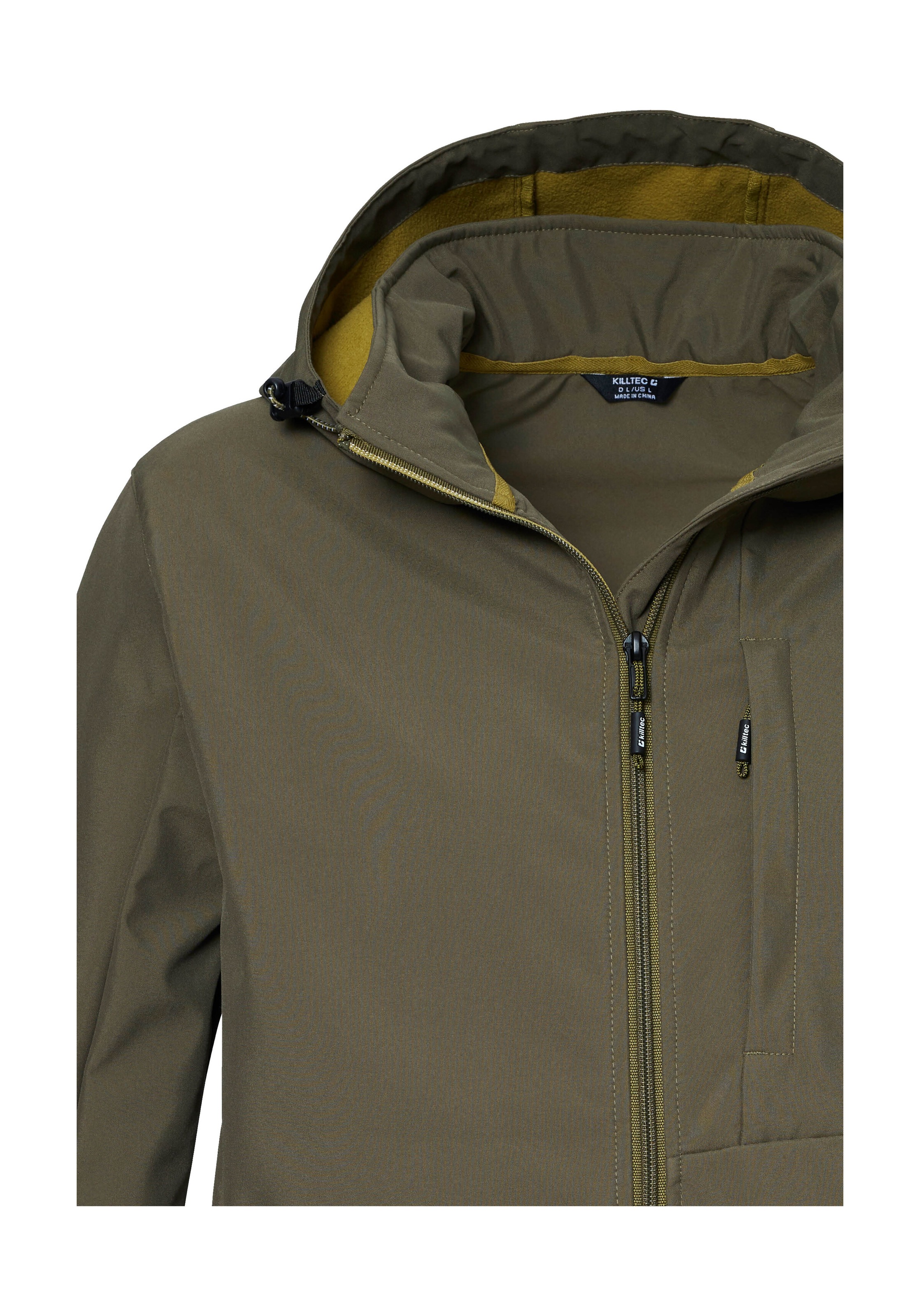 Killtec Softshelljacke »KOS 103 MN SFTSHLL JCKT«, Wasserabweisende, winddichte Softshelljacke, PFAS-frei imprägniert