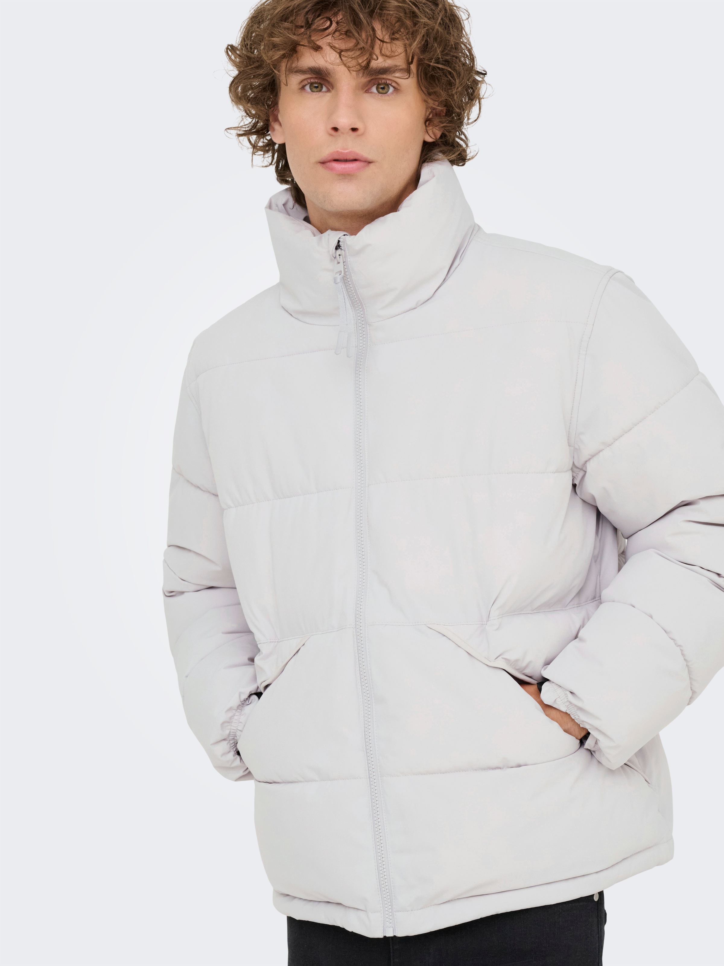 ONLY & SONS Steppjacke "ONSPACK LIFE PUFFER JACKET OTW", ohne Kapuze günstig online kaufen