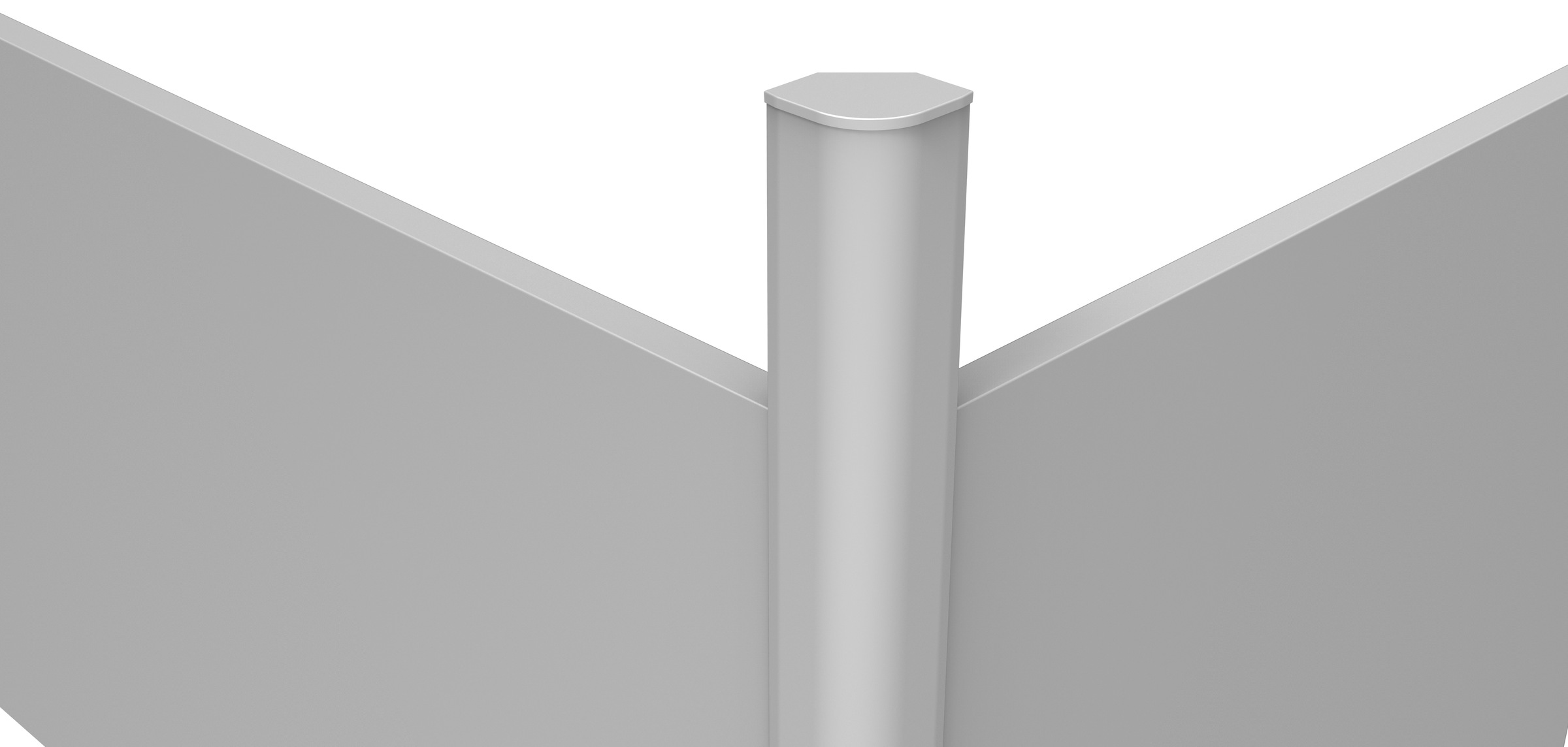 Biohort Hochbeet »1x1 silber-metallic«, 102x102x77 cm, extrem langlebig, aus Metall