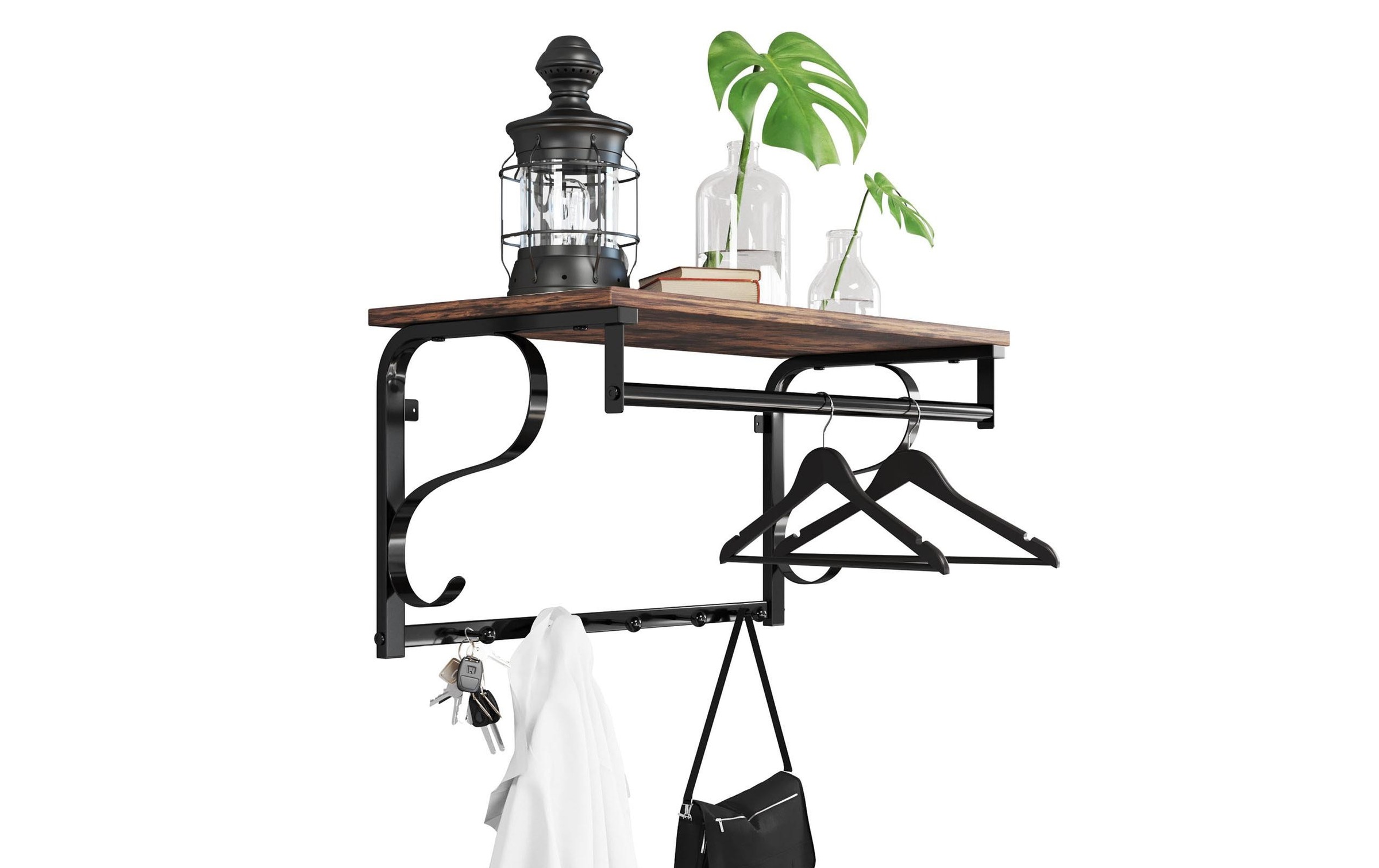 VASAGLE Wandregal »Industrial Look 6«