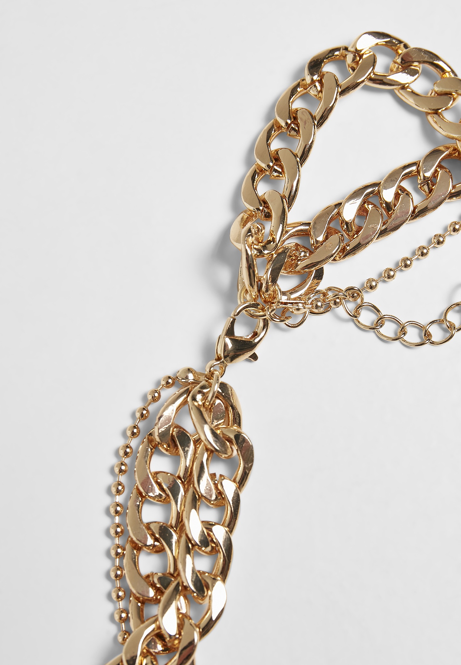 URBAN CLASSICS kaufen für | BAUR Edelstahlkette Short »Accessoires Layering Necklace«
