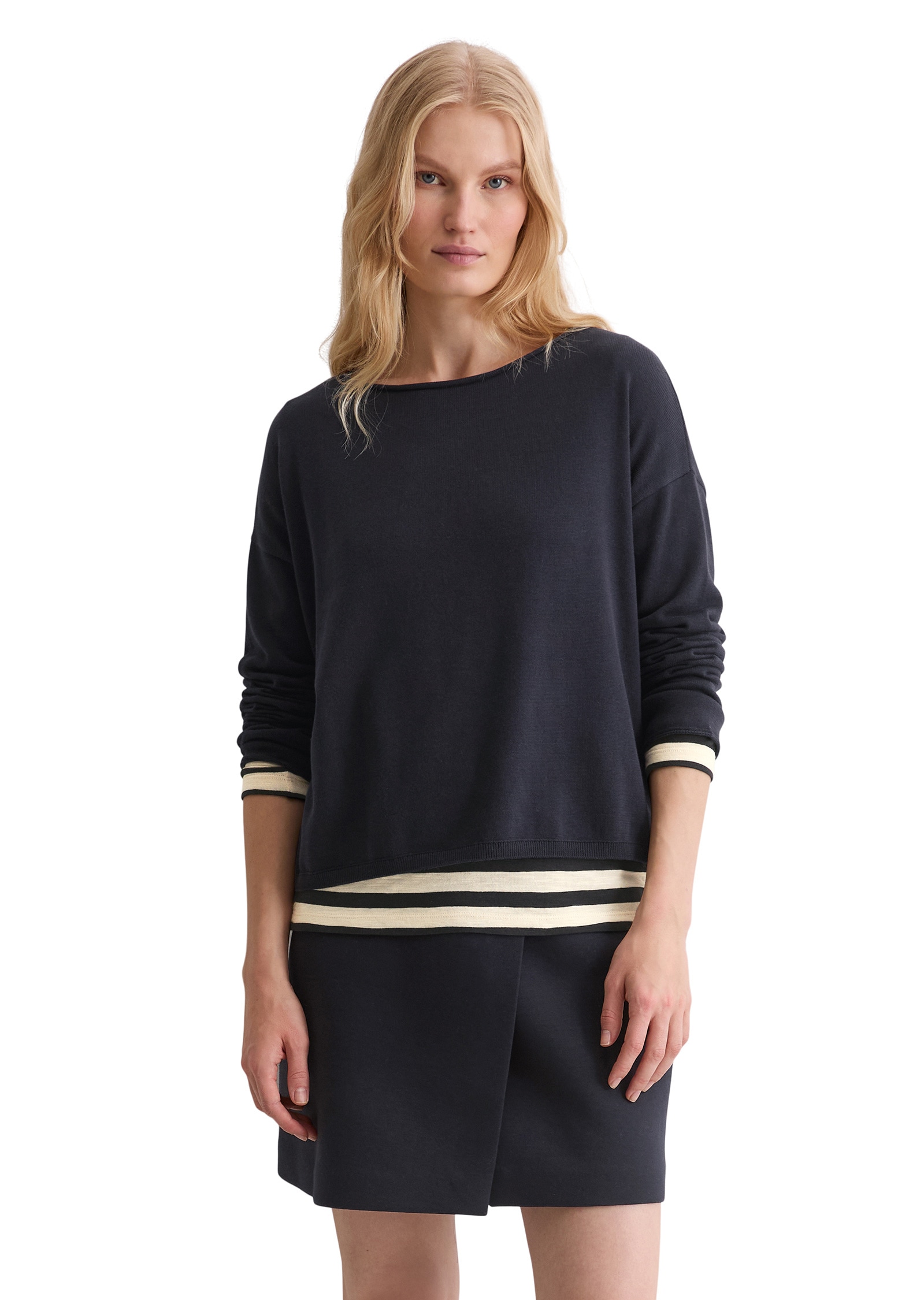 Marc O'Polo Strickpullover »aus reiner Bio-Baumwolle«