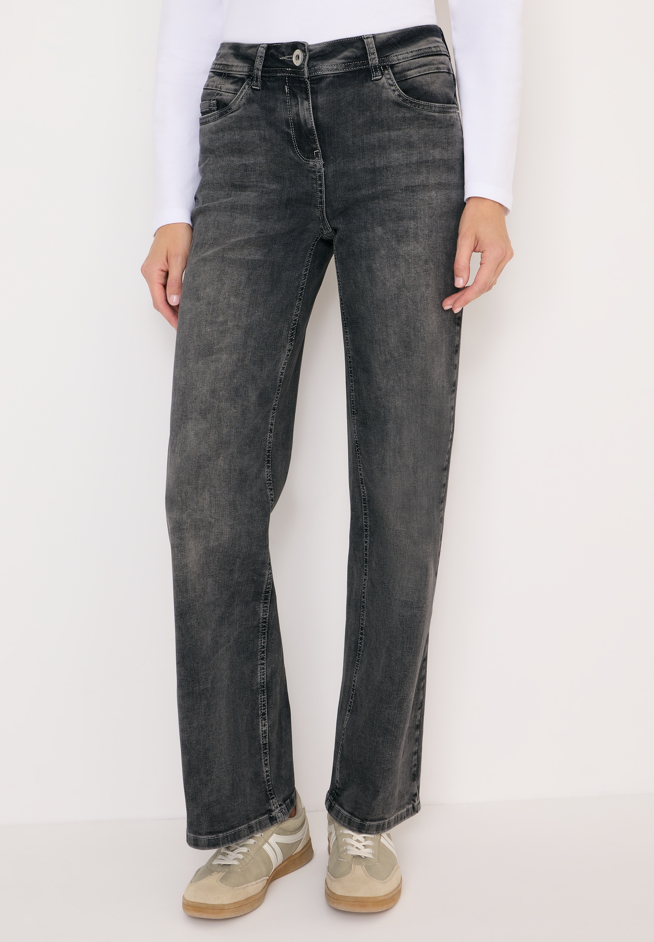 Cecil Slim-fit-Jeans, High Waist günstig online kaufen