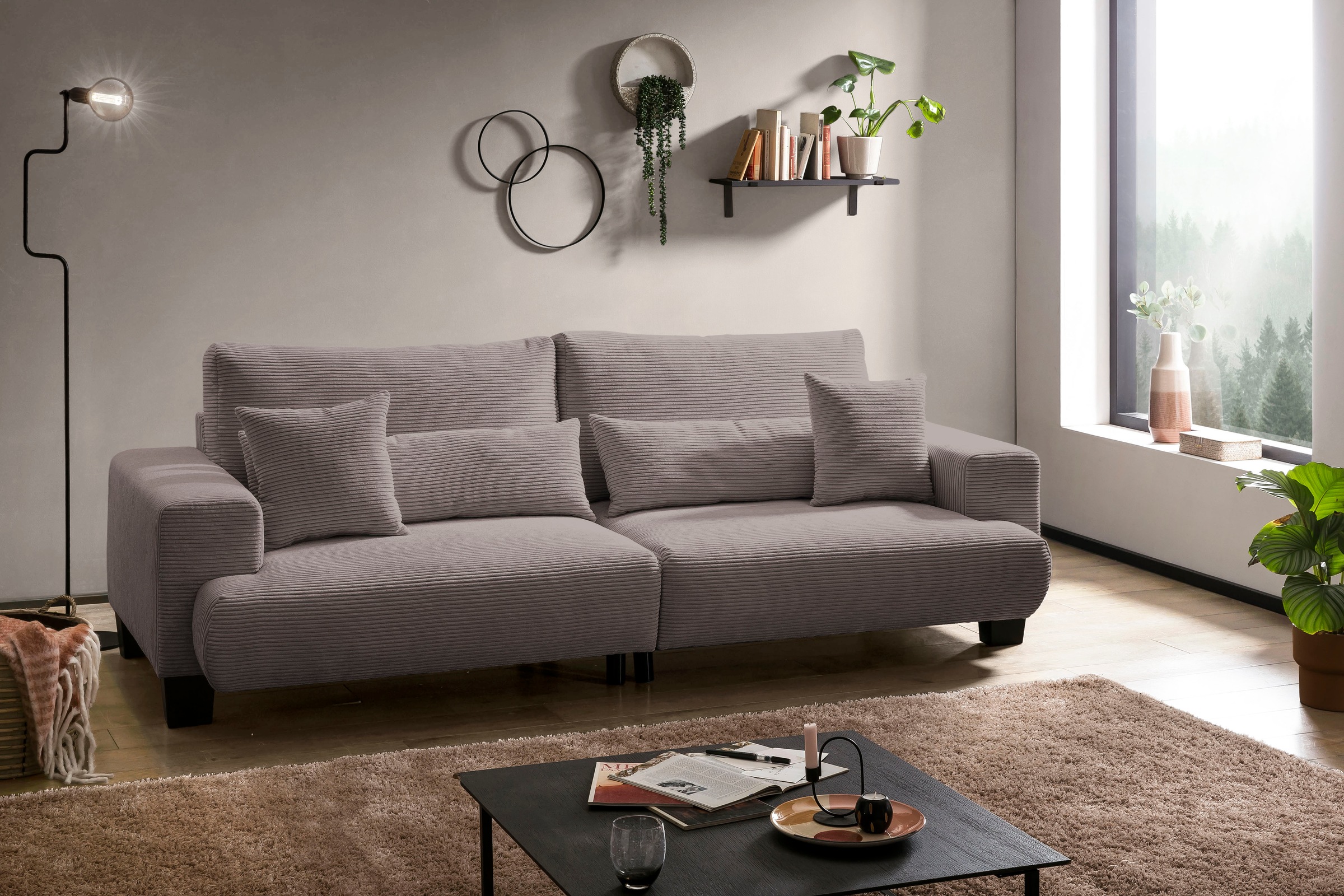 exxpo - sofa fashion Big-Sofa "Big Ayo, Megasofa, toller Sitzkomfort, moder günstig online kaufen