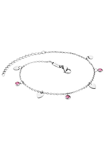 Fußkette mit Anhänger »ANKLET, HEARTS, JJAC29215G, JJAC29215S«