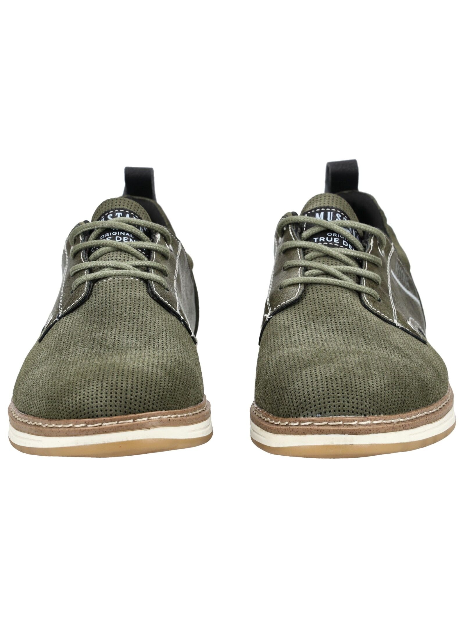 Mustang Shoes Schnürschuh »Mustang Shoes Halbschuhe Lederimitat«