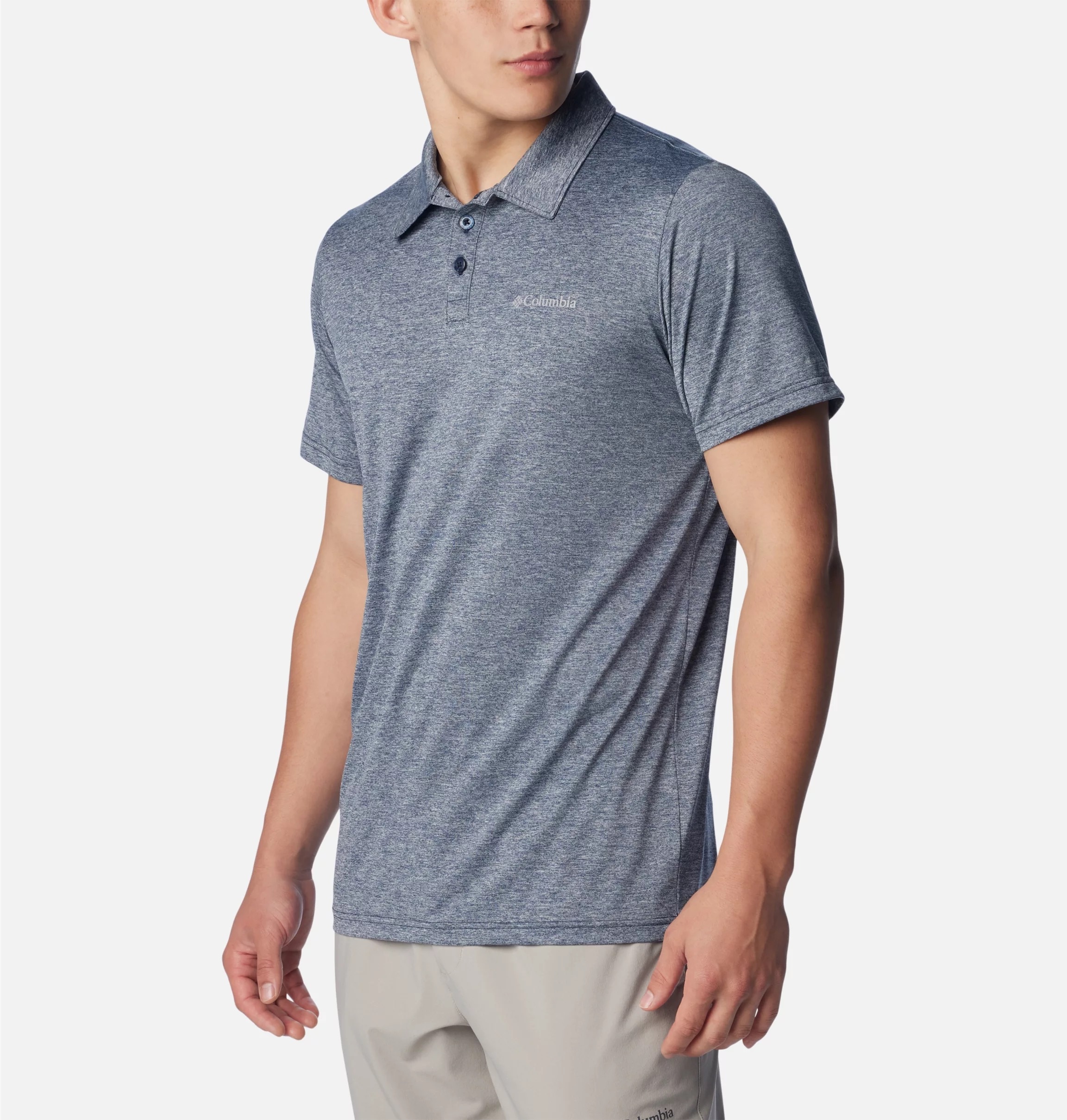 Columbia Poloshirt "Columbia Hike Polo" Kurzarm-Design, mit Polokragen und Rundhals, aus Polyester