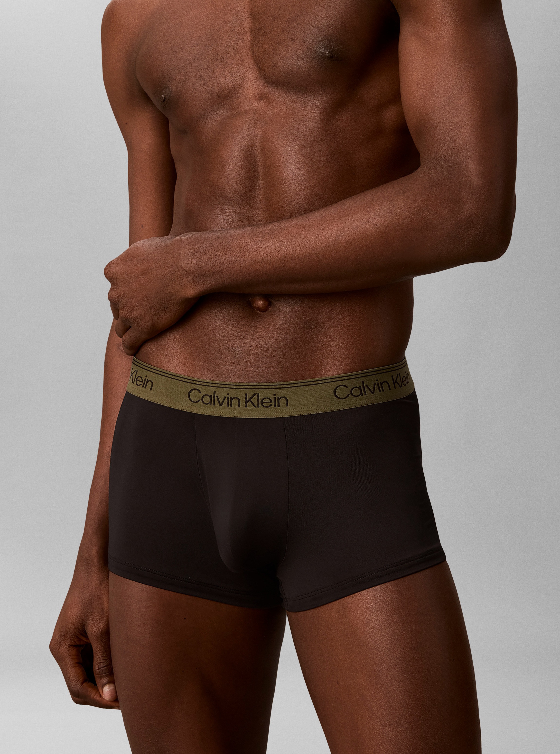 Calvin Klein Underwear Trunk »LOW RISE TRUNK 3PK« Packung, 3er-Pack,  Regular fit mit elastischem Bund