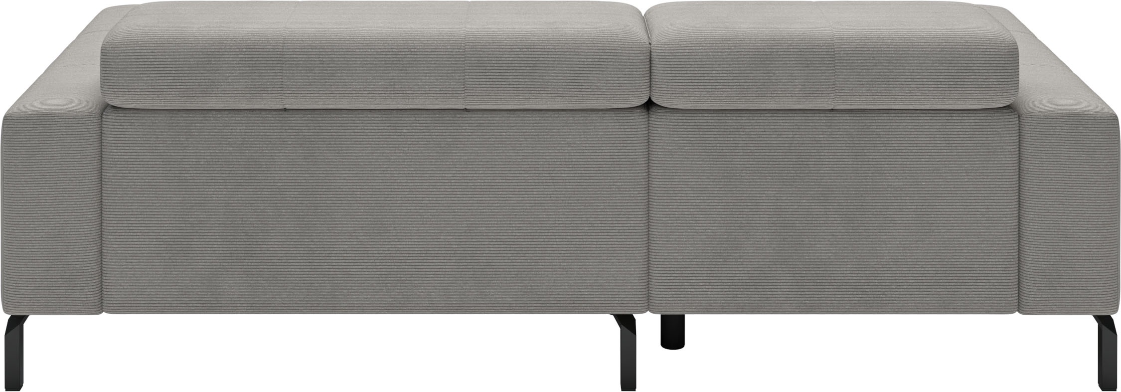 Ecksofa HOME AFFAIRE "Ecksofa Claya, L-Form, Kopfteilverstellung, Breite 223 cm", grau, B:223cm H:71cm T:179cm, 95% Polyester, 5% Nylon, Sofas, Ecksofa, Moderne Steppung, weicher Polsteraufbau & saugroboterfreundliche Höhe 9