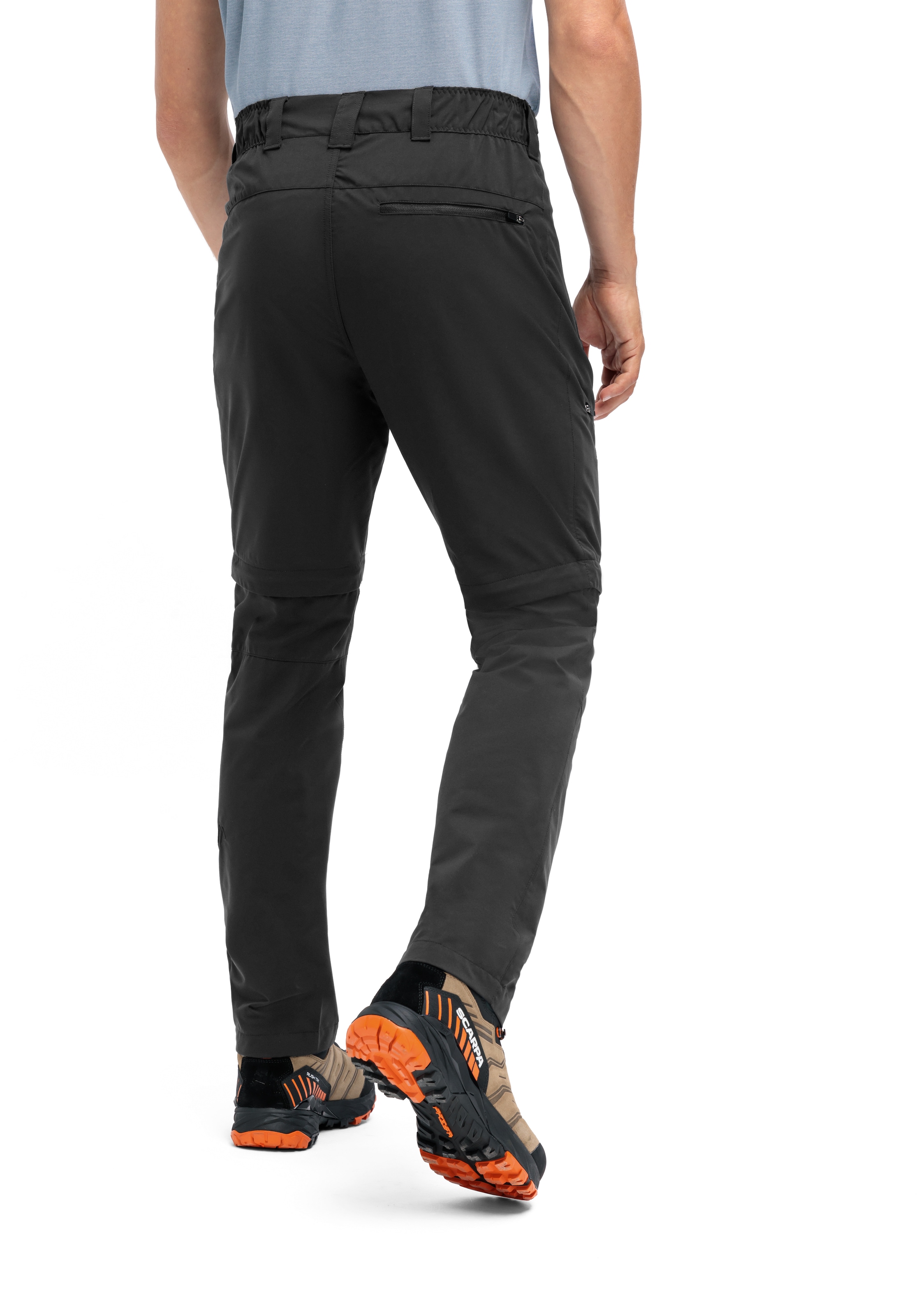 Maier Sports Outdoorhose »Tajo Zip Loop«, Herren Wanderhose, Zip-Off Funktionshose, 4 Taschen, Regular Fit