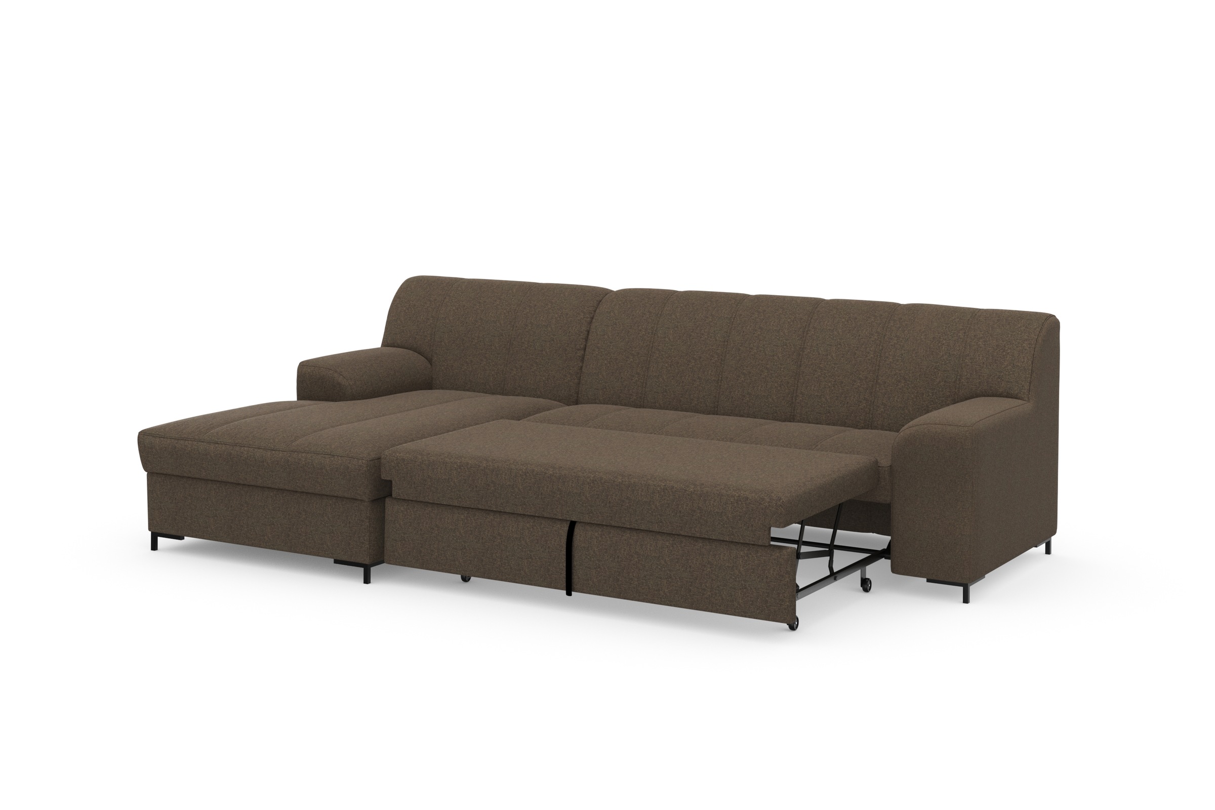 INOSIGN Ecksofa »Balme L-Form«, Inkl. Zierkissen, wahlweise mit Bettfunktion