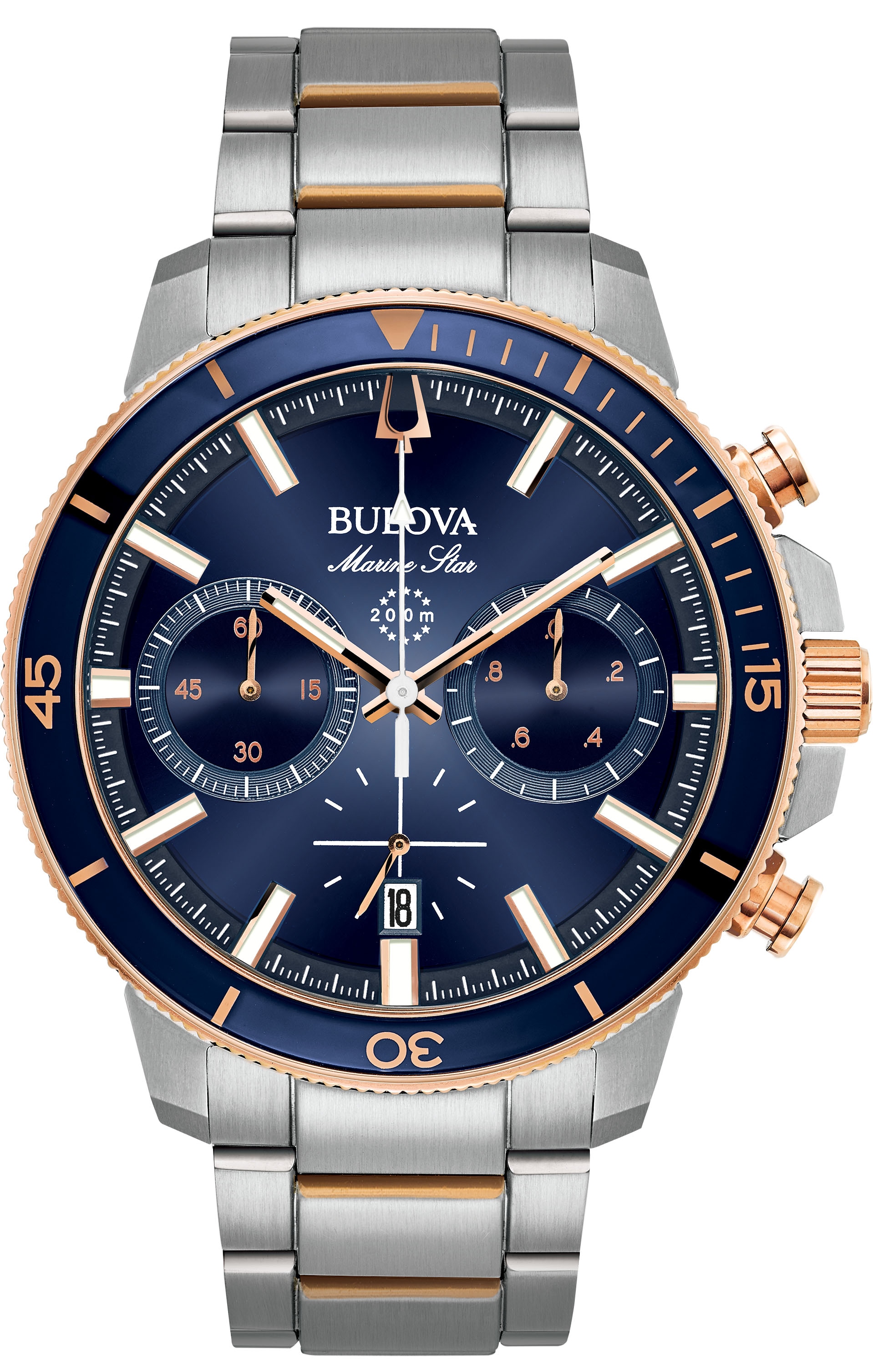 | bestellen Bulova 98B301« BAUR »Marine Chronograph Star,