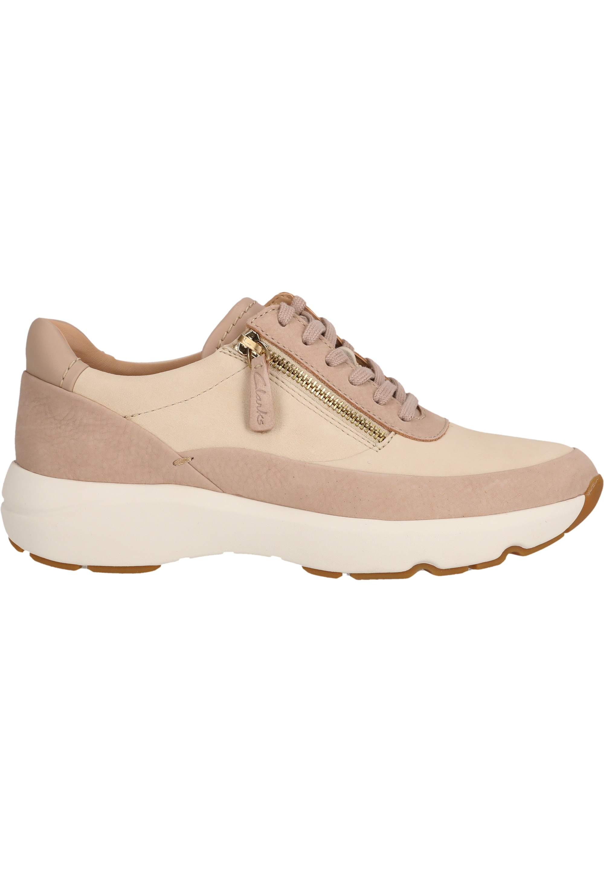Clarks Sneaker »Tivoli«, im leichten Design mit praktischem Reißverschluss