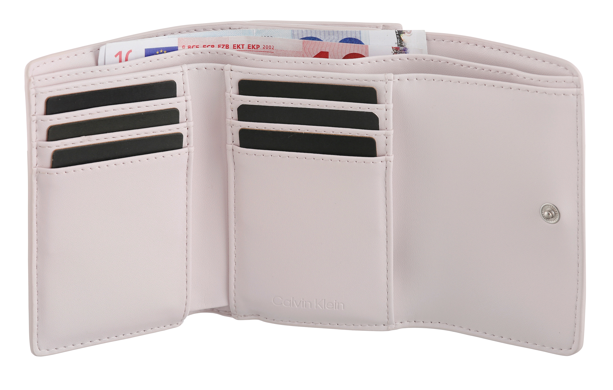 Calvin Klein Geldbörse "CK MUST SMALL TRIFOLD W/ZIP", Damen Geldbeutel, Por günstig online kaufen