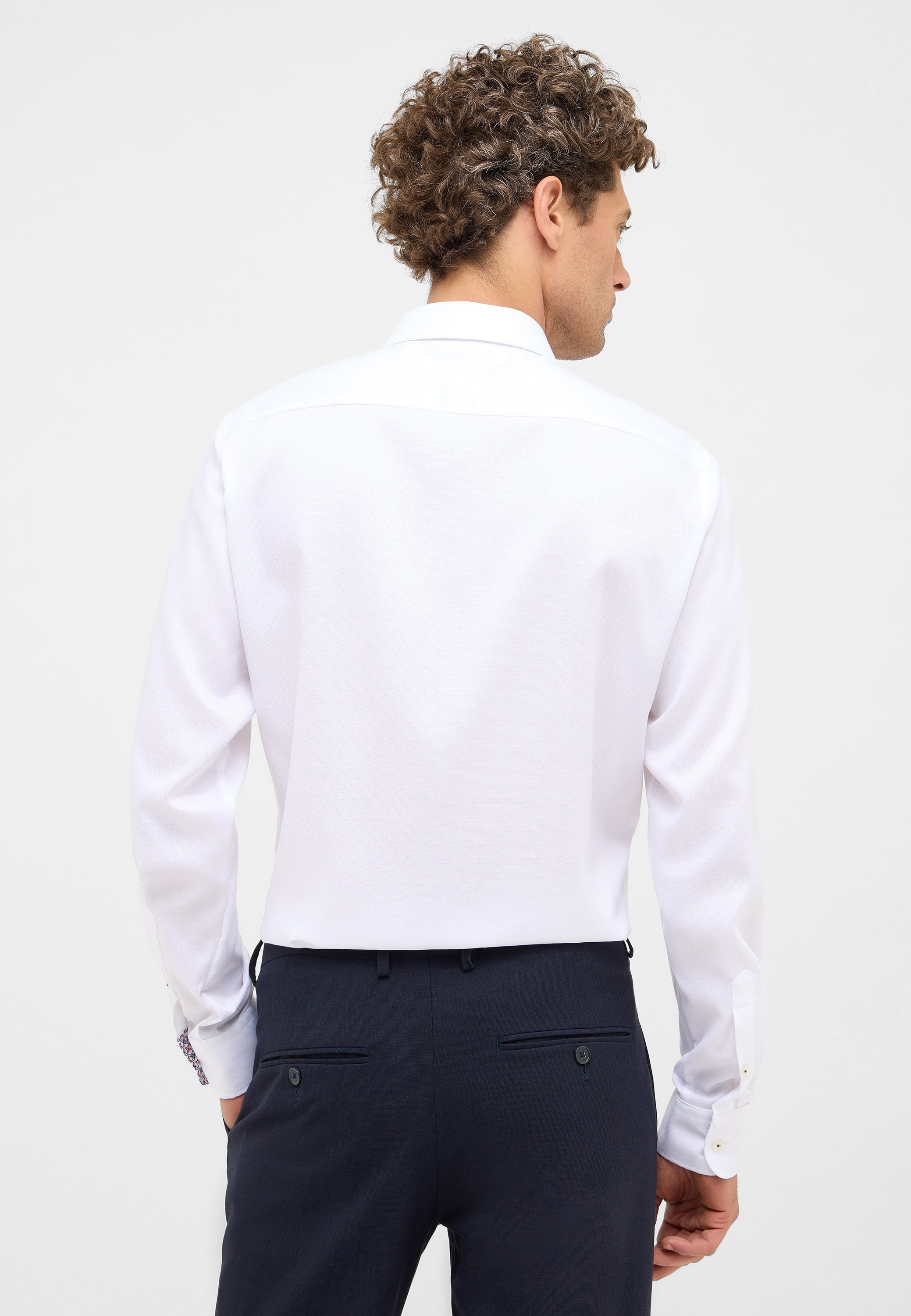 Eterna Langarmhemd »SLIM FIT«, EASY IRON (bügelleicht)