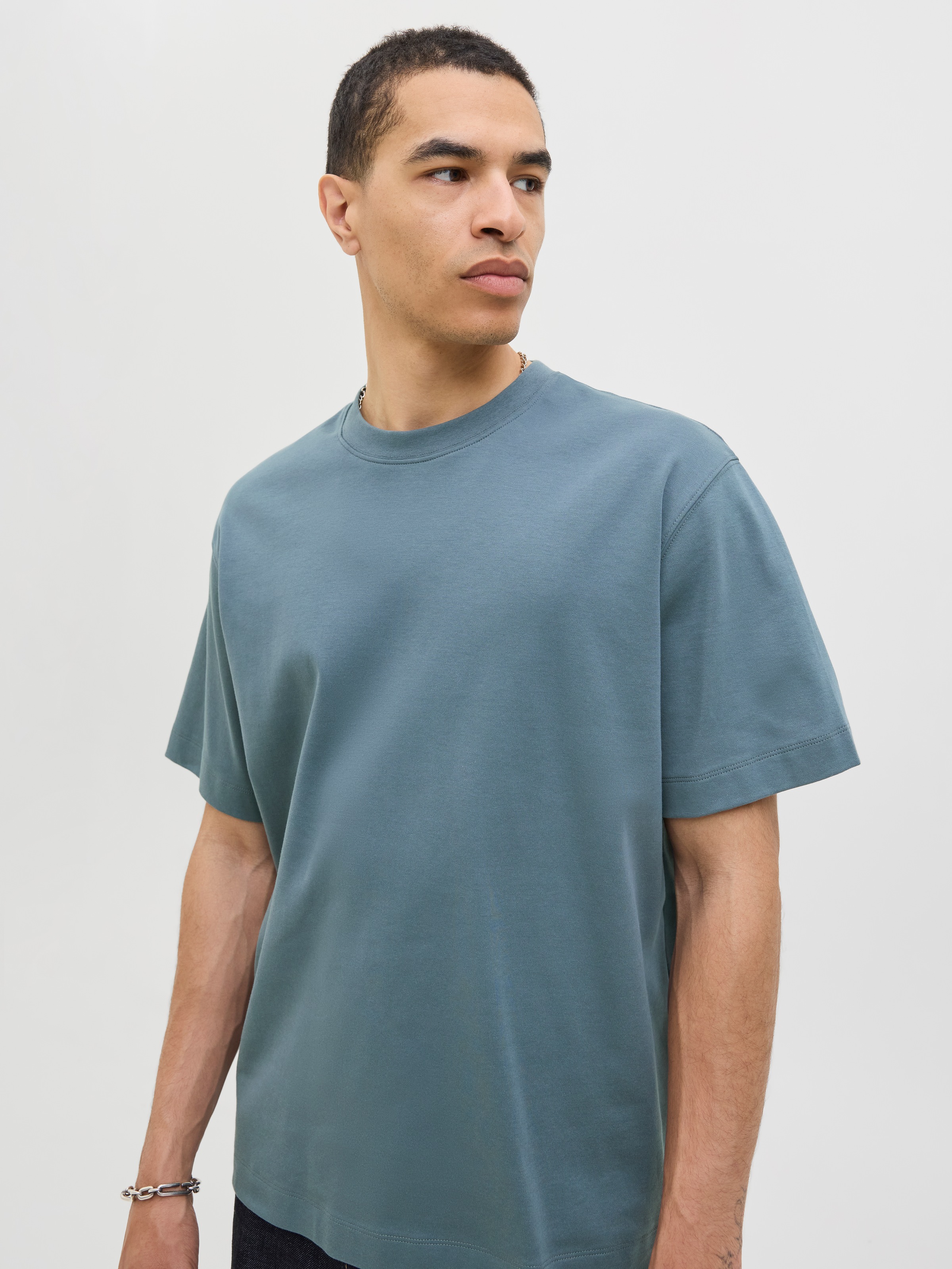 Jack & Jones Herren Rundhals T-Shirt JJEURBAN EDGE TEE SS O-NECK - Relaxed günstig online kaufen