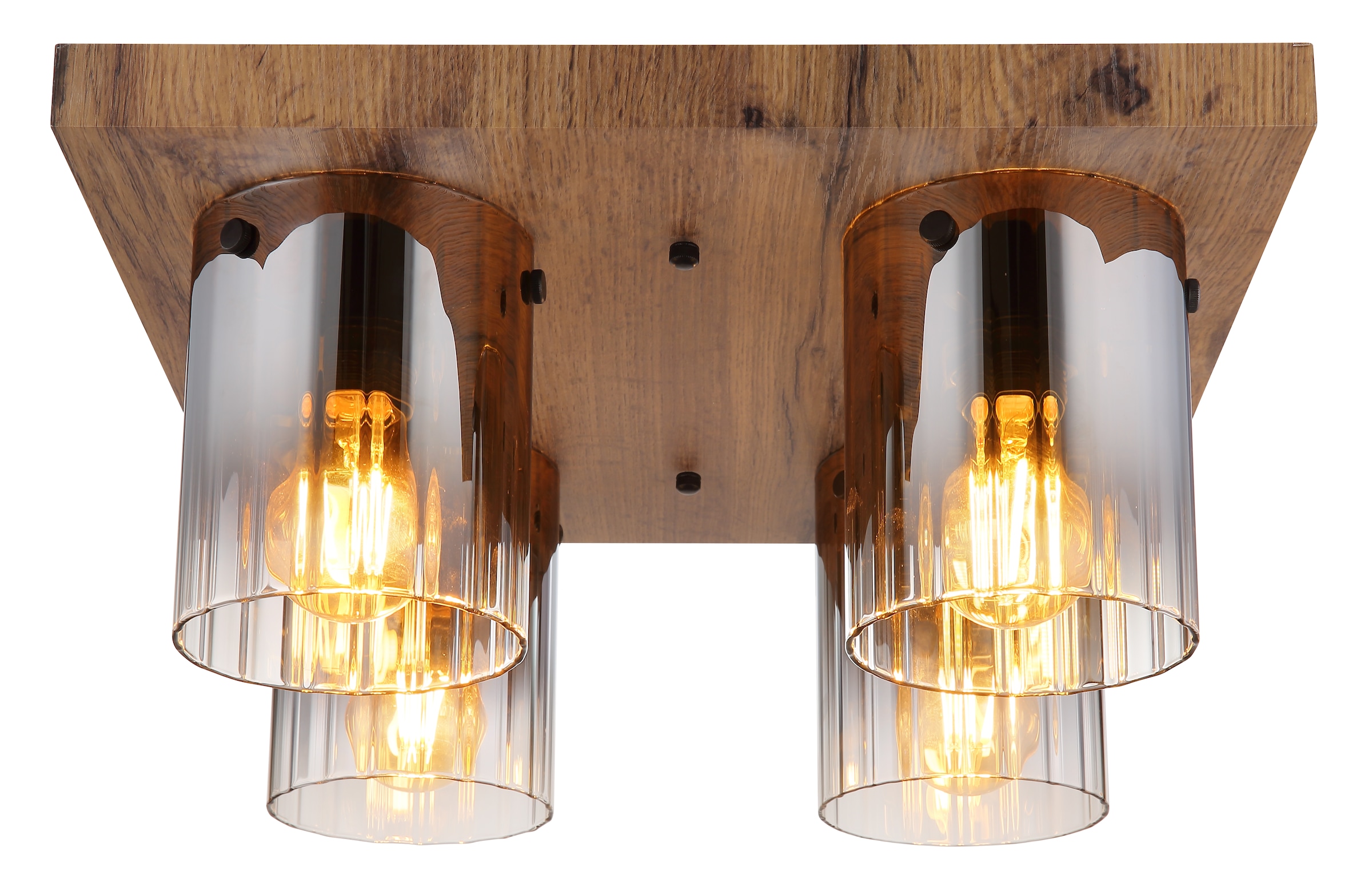 GLOBO LIGHTING Deckenleuchte »UNDERWOOD« E27 1 Stk. Deckenlampe Wohnzimmer-Leuchte Schlafzimmer-Leuchte Flur Küche