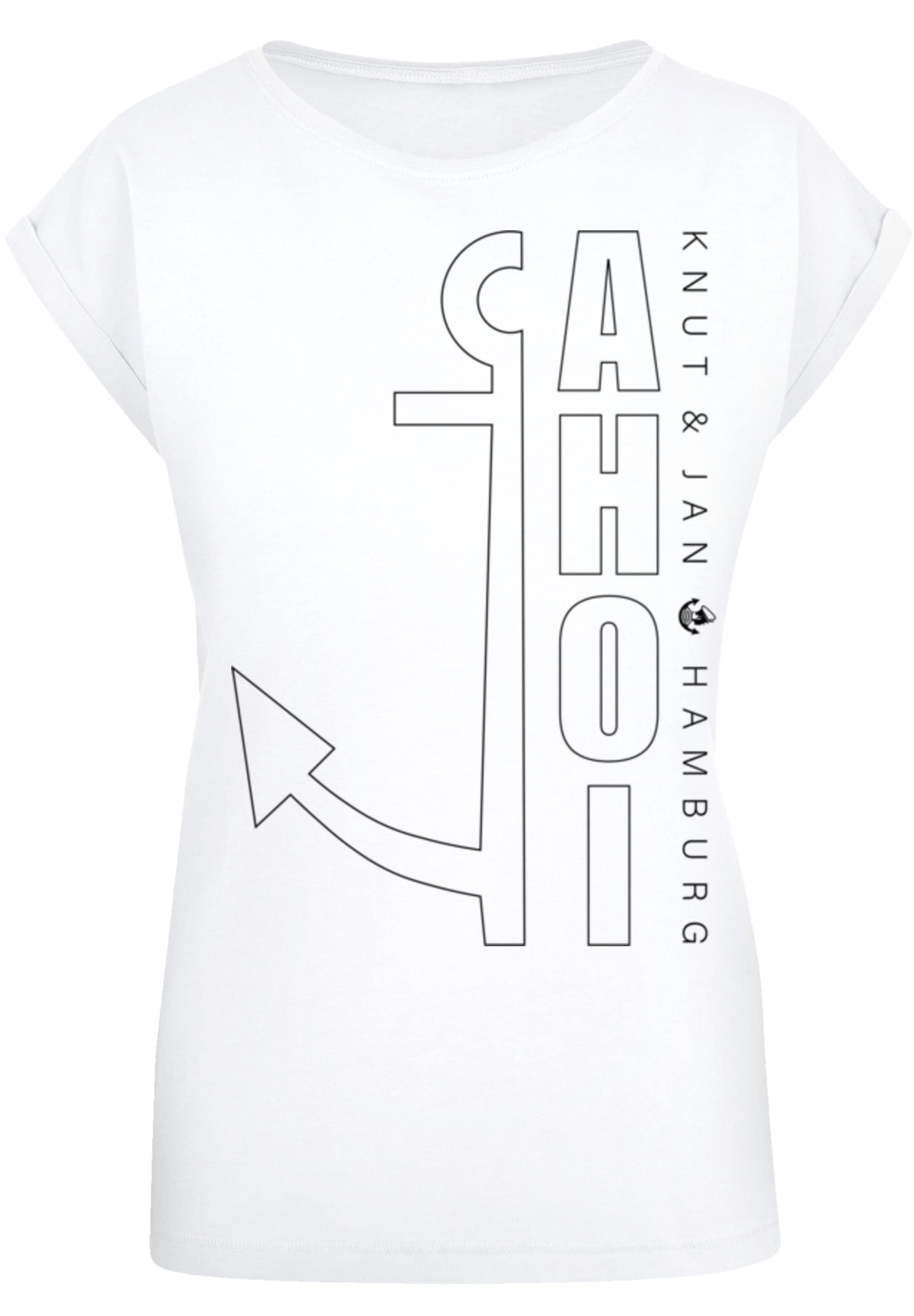 F4NT4STIC T-Shirt »Ahoi Print & Outlines Hamburg«, bestellen BAUR | Jan Anker für Knut