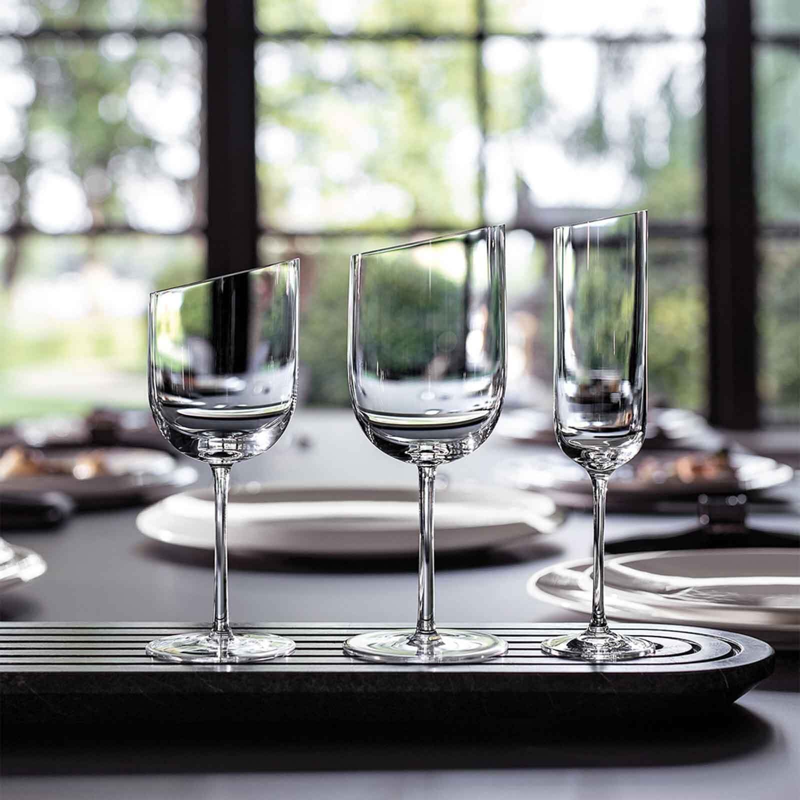 Villeroy & Boch Rotweinglas »Rotweingläser NewMoon 405 ml 4er Set transparent«