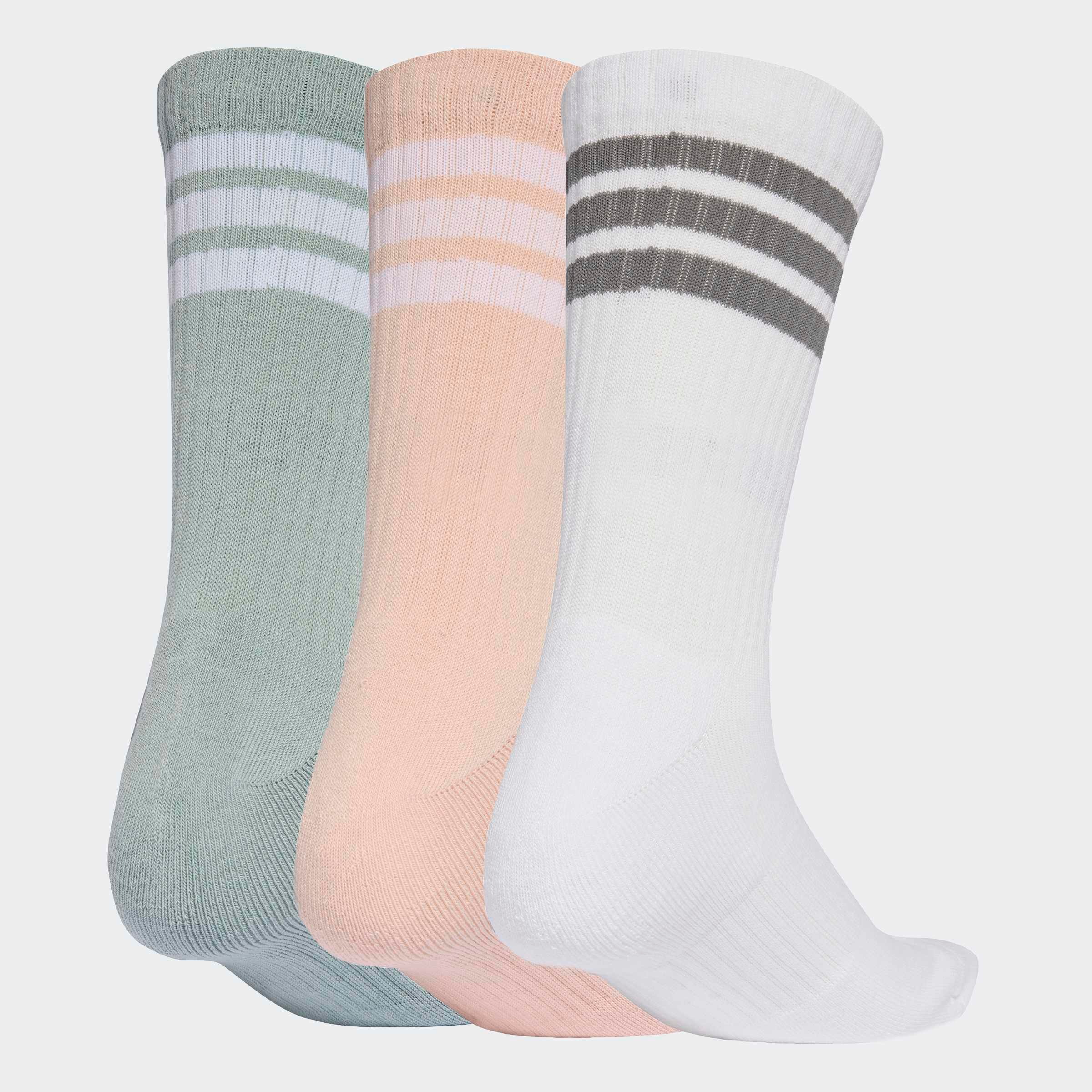 adidas Performance Funktionssocken "3-STREIFEN DÄMPFENDE SPORTSWEAR CREW, 3 günstig online kaufen