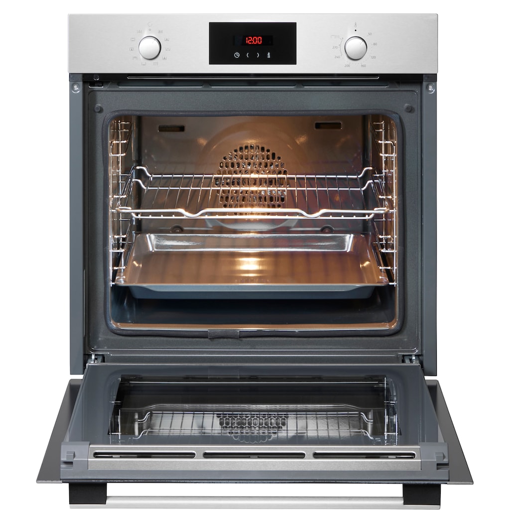 NEFF Backofen-Set »XB48P«, B2CCG6AN0, mit Teleskopauszug nachrüstbar, Pyrolyse-Selbstreinigung, CircoTherm® Heißluftsystem