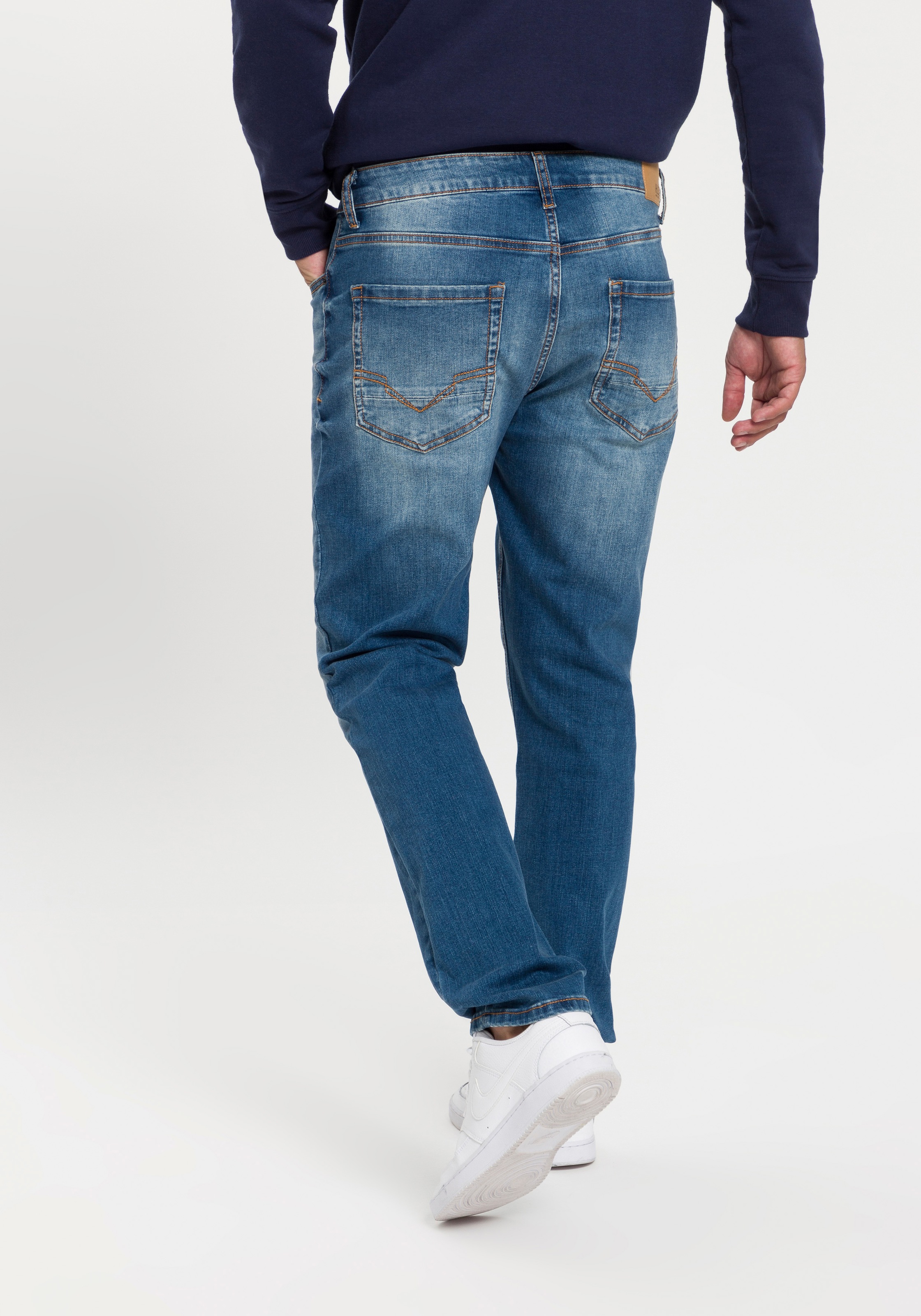 H.I.S DIX Jeans Droit Bleu Clair 33/34 3