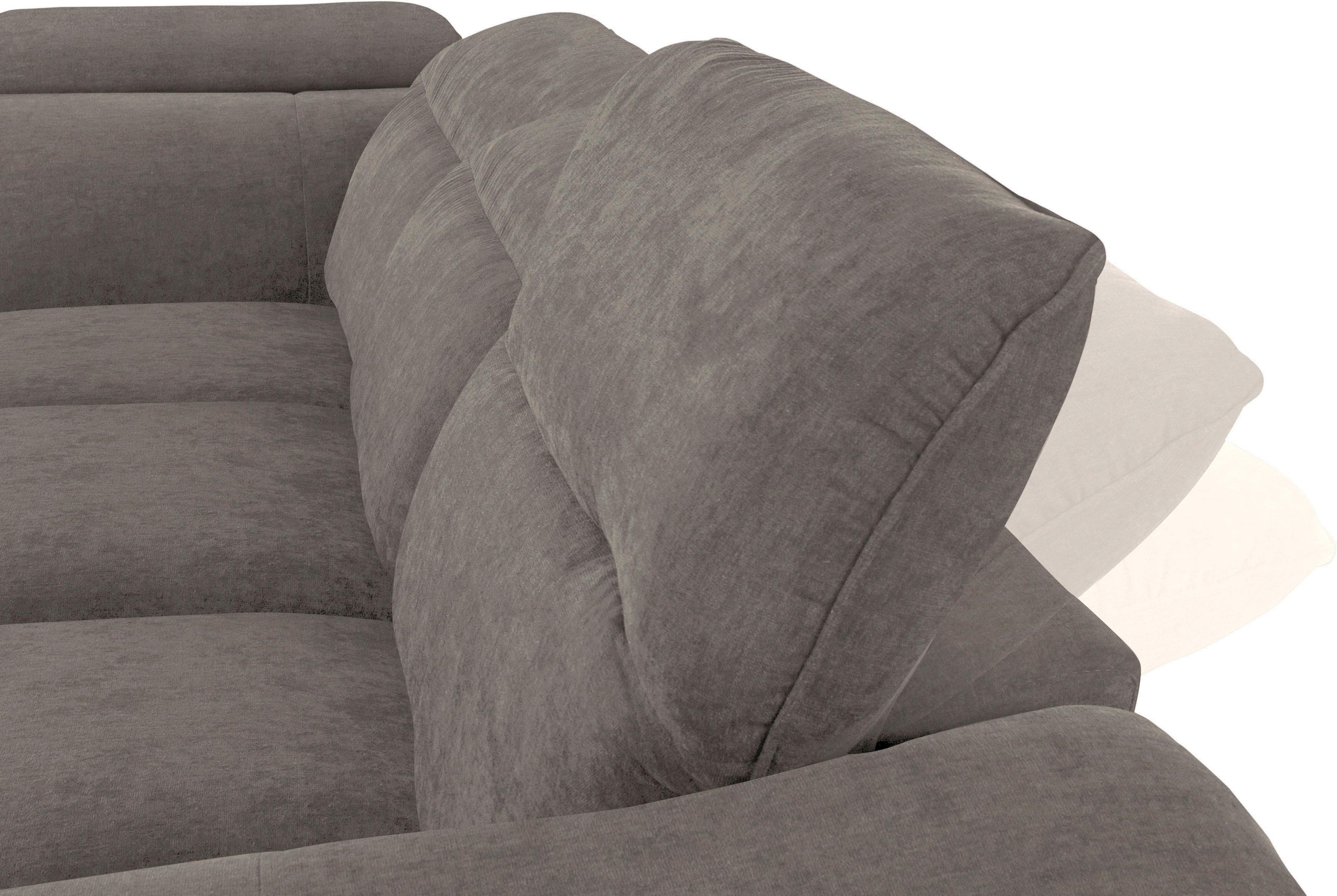 Thumbnail - COTTA Ecksofa "Teresa L-Form" mit Kopfteilverstellung, wahlweise mit Bettfunktion