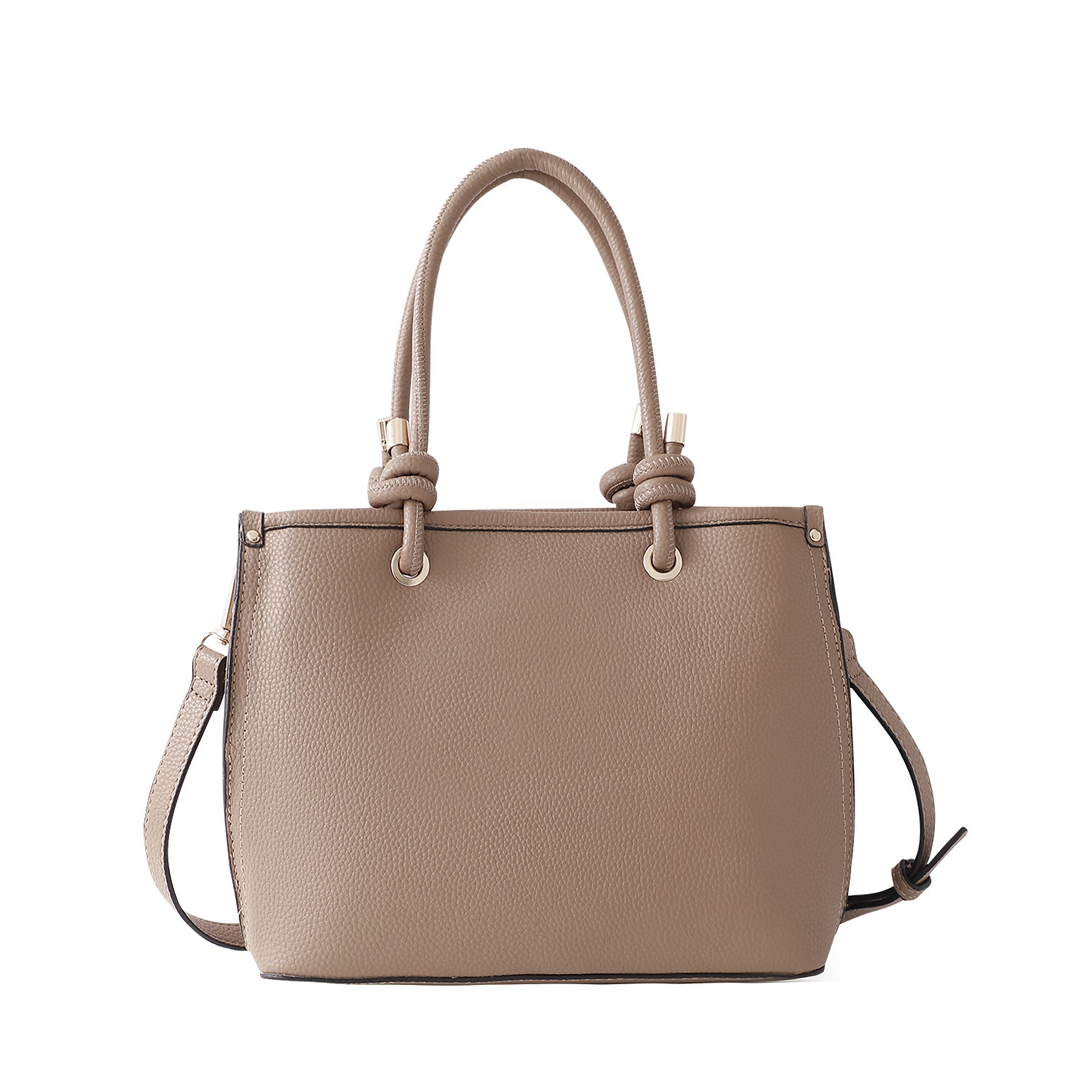Henkeltasche MARCO TOZZI, Herren, Gr. B/H/T: 25cm x 19cm x 11cm, braun, Lederimitat, unifarben, Taschen, Damen Umhängetasche, Schultertasche mit wertigm Logoschriftzug