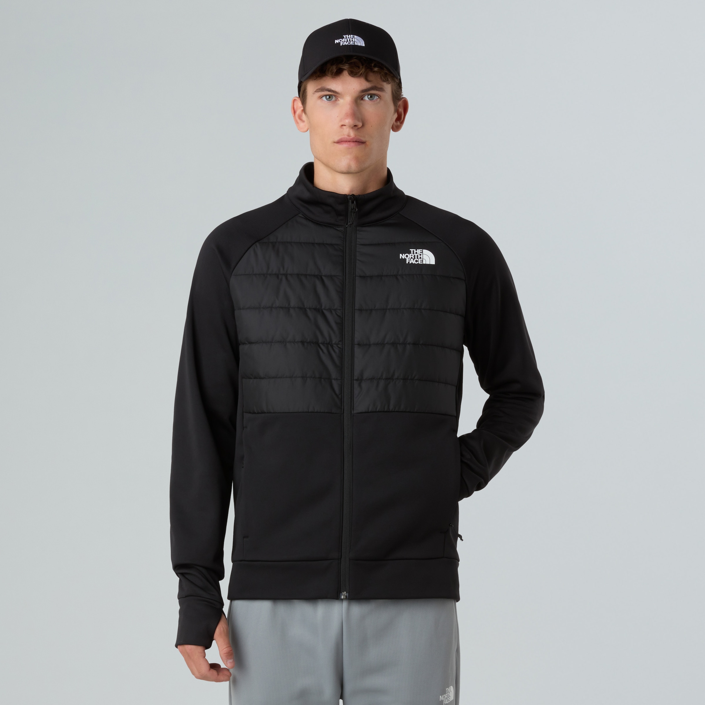 The North Face Fleecejacke "M REAXION 2.0 FLEECE HYBRID FULL ZIP JAC" sport günstig online kaufen