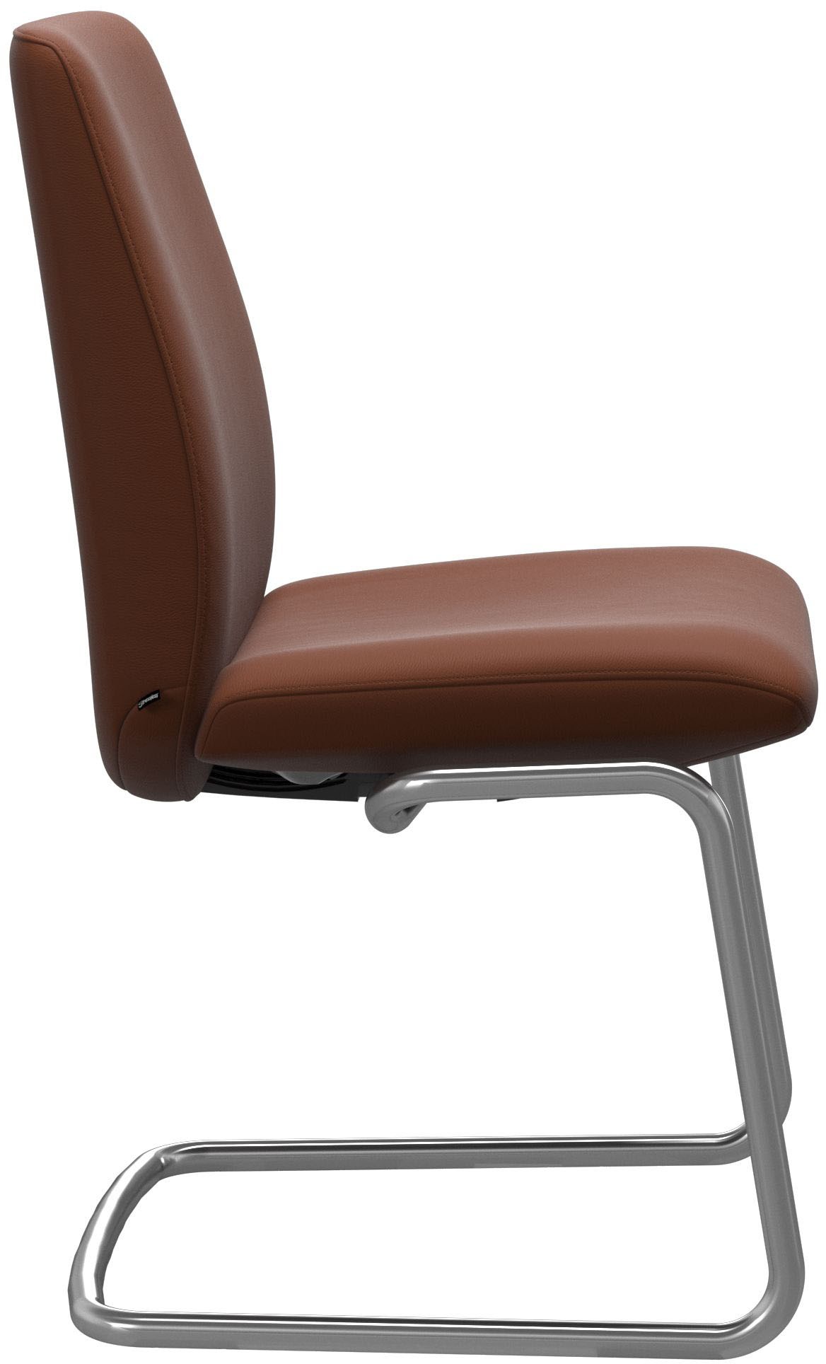 Stressless® Polsterstuhl »Laurel«, Leder PALOMA, Low Back, Größe L, mit Beinen aus Stahl in Schwarz matt