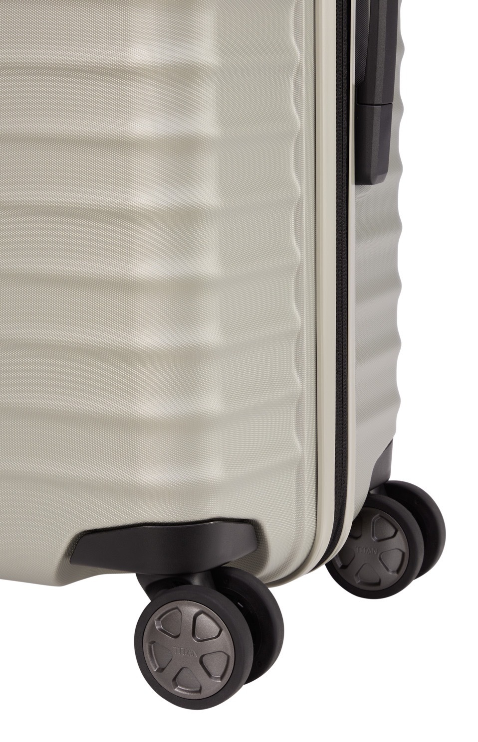 TITAN® Hartschalen-Trolley »LITRON, verschiedene Größen und Farben«, 4 Rollen, Hartschalen-Koffer Made in Germany mit 10 Jahren Herstellergarantie
