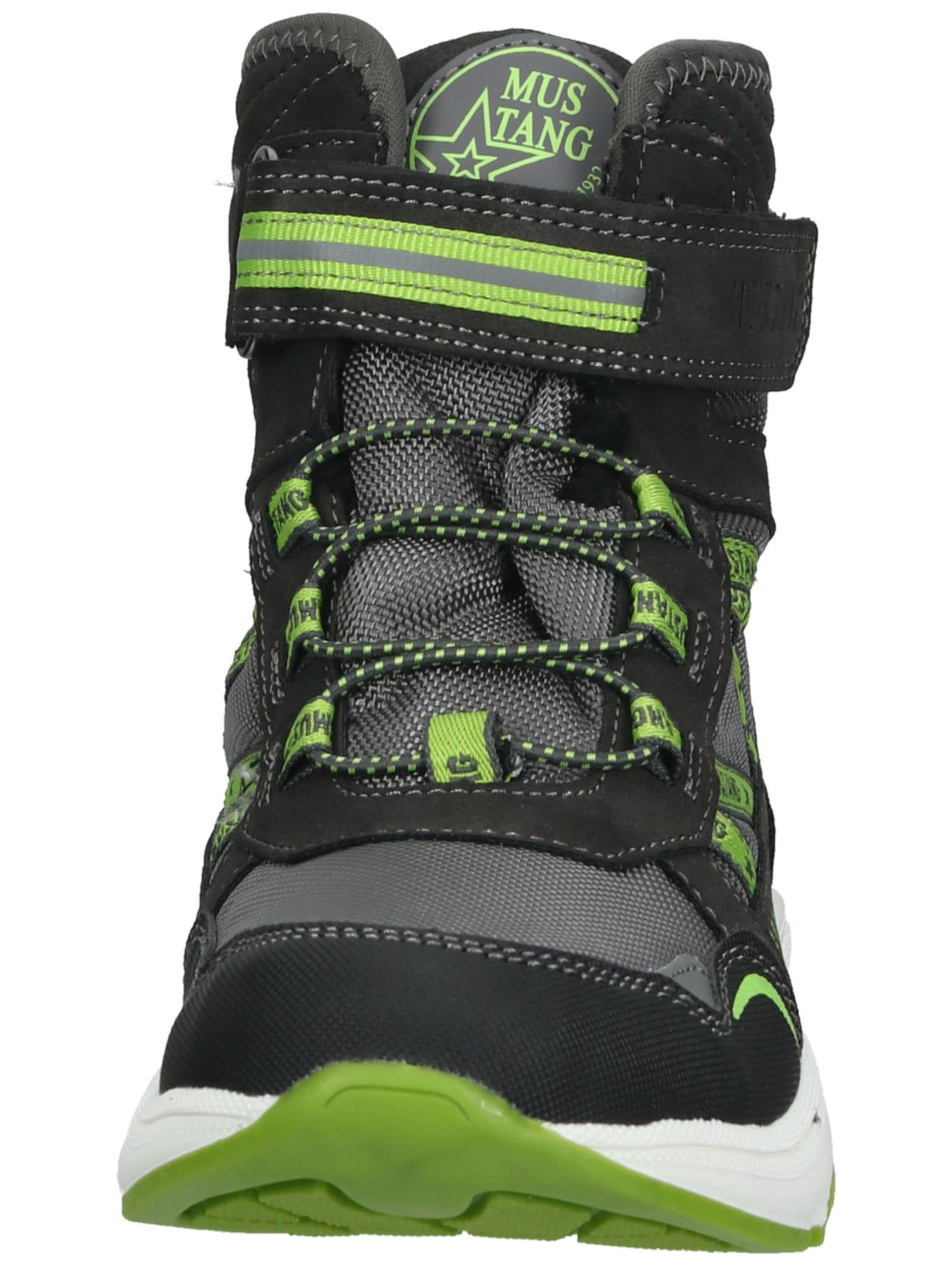 Mustang Shoes Schnürstiefelette »Mustang Shoes Stiefelette Lederimitat/Textil«