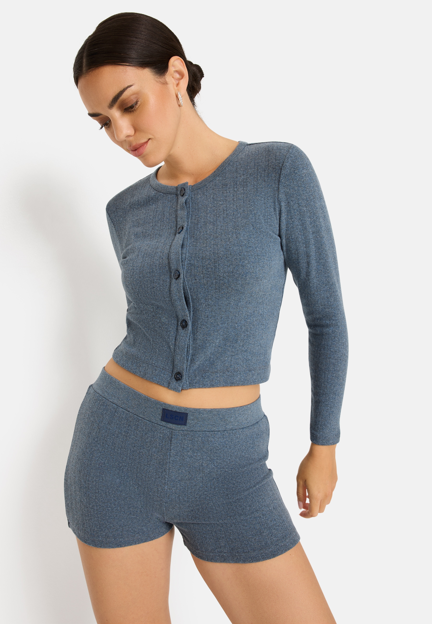 LSCN by LASCANA Hotpants Hotpants, Ajour Knit