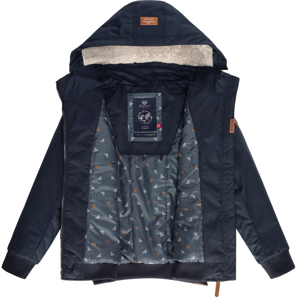 Ragwear Winterjacke »Alja«, mit Kapuze