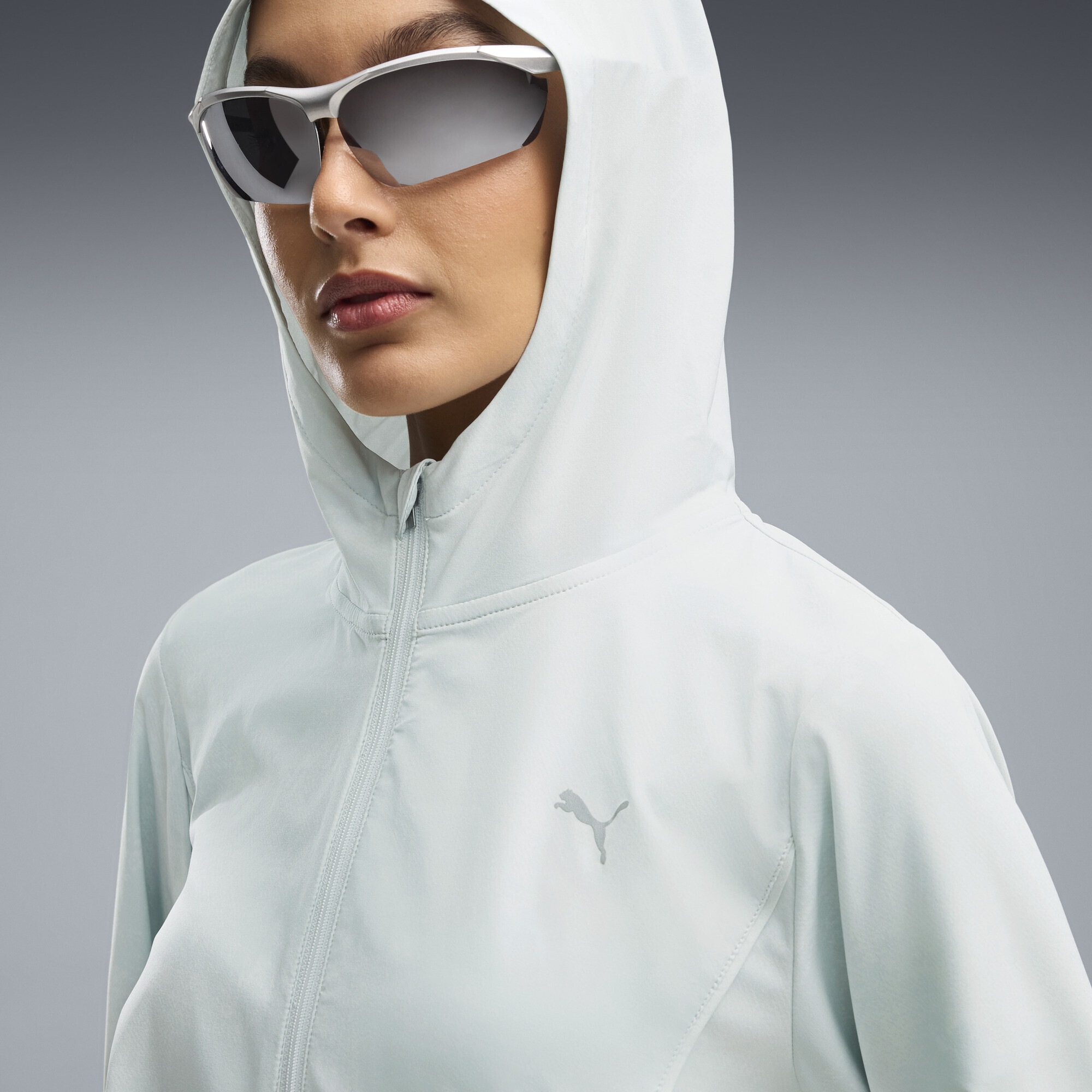 PUMA Trainingsjacke »Run Velocity Gewebte Jacke mit Print Damen«