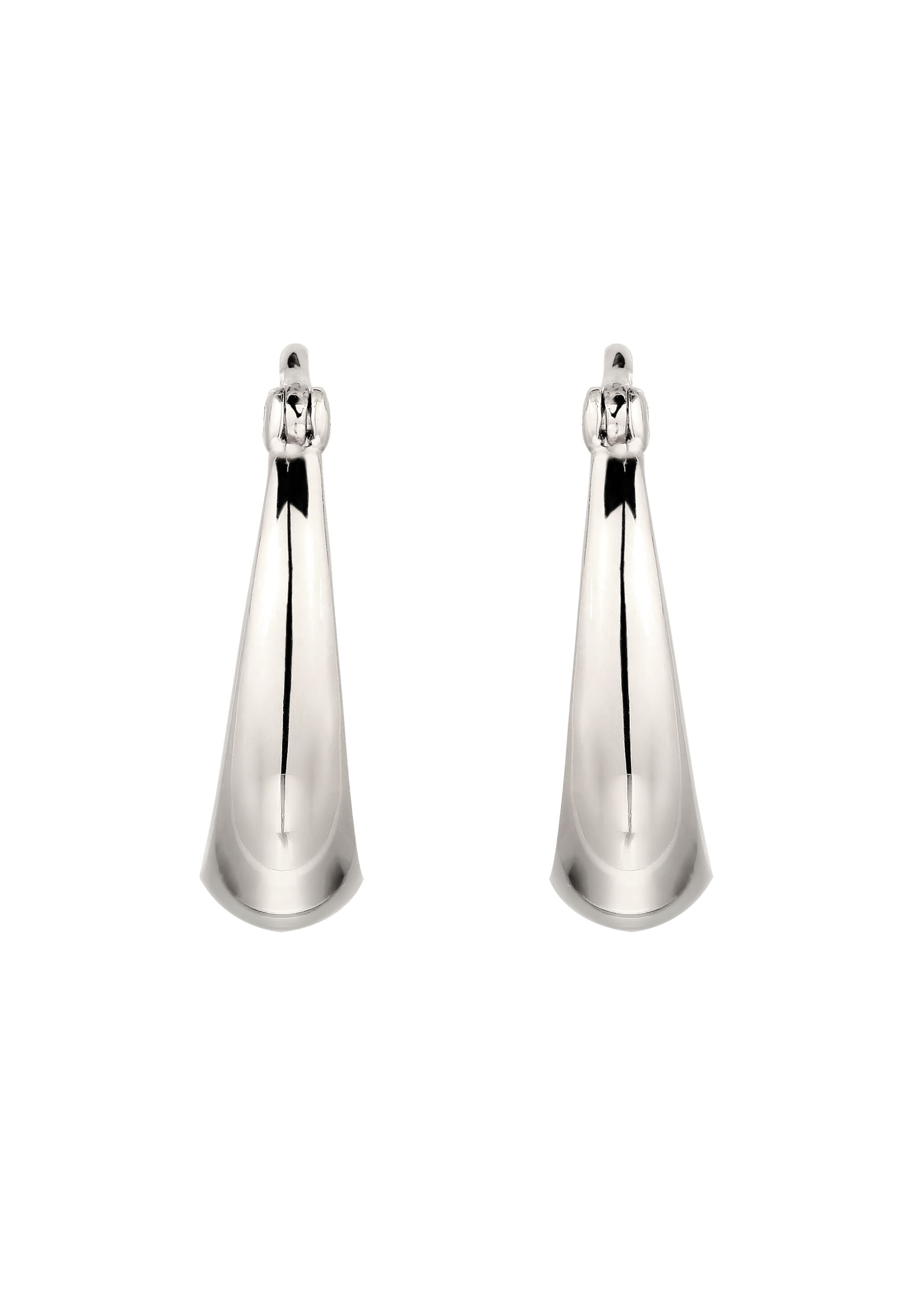 Elli Paar Creolen »Ohrringe Creolen mit Kristallen von Swarovski® 925 Sterling Silber«