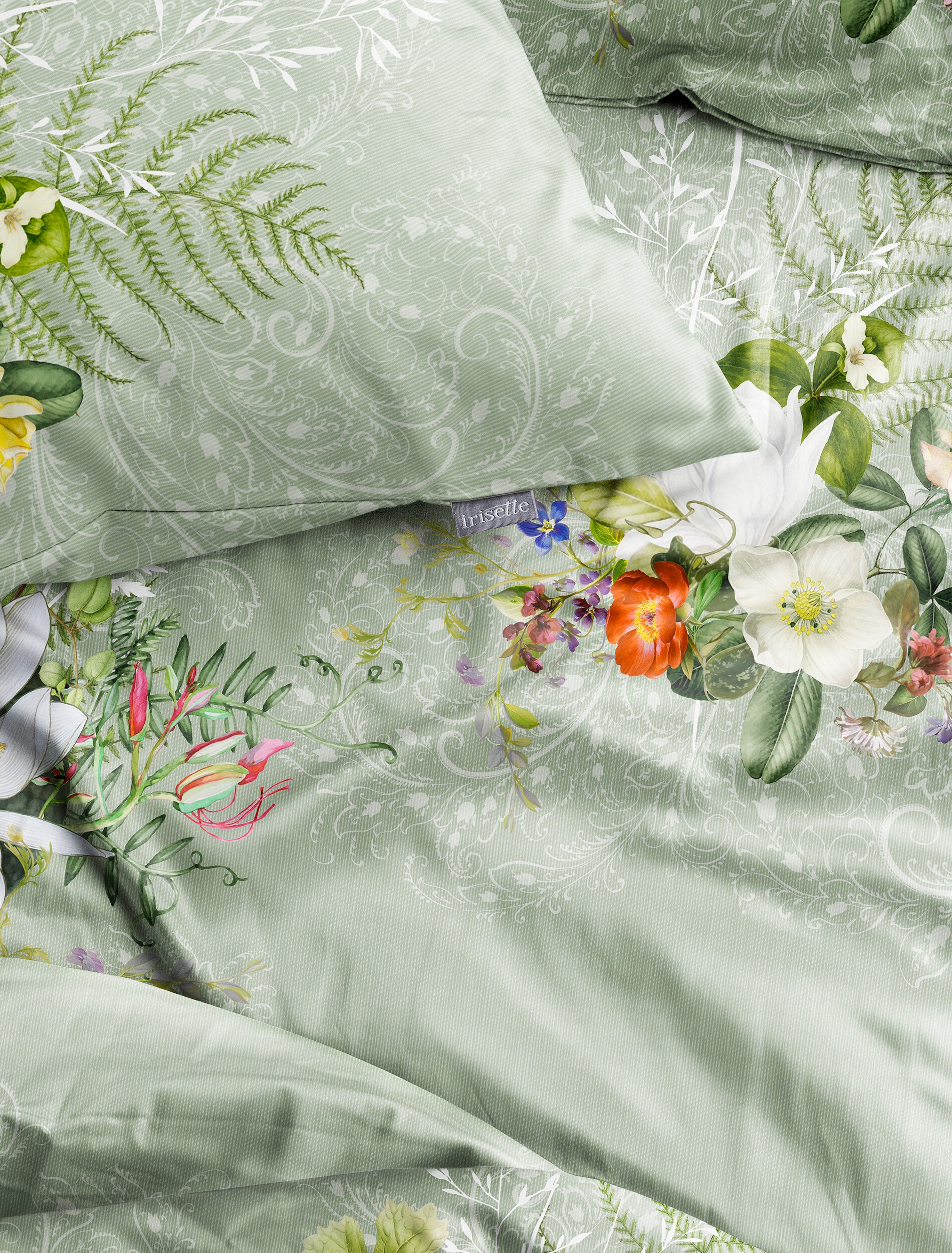 Irisette Bettwäsche »Wave 8711« 2 anschmiegsam und atmungsaktiv, Ganzjahresqualität