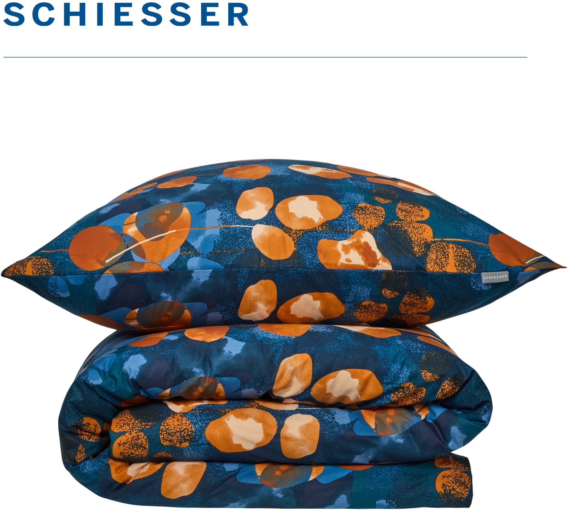 Schiesser Bettwäsche »Maxima aus weicher Baumwolle mit floralem Muster« 2 Stk. OEKO-TEX® MADE IN GREEN