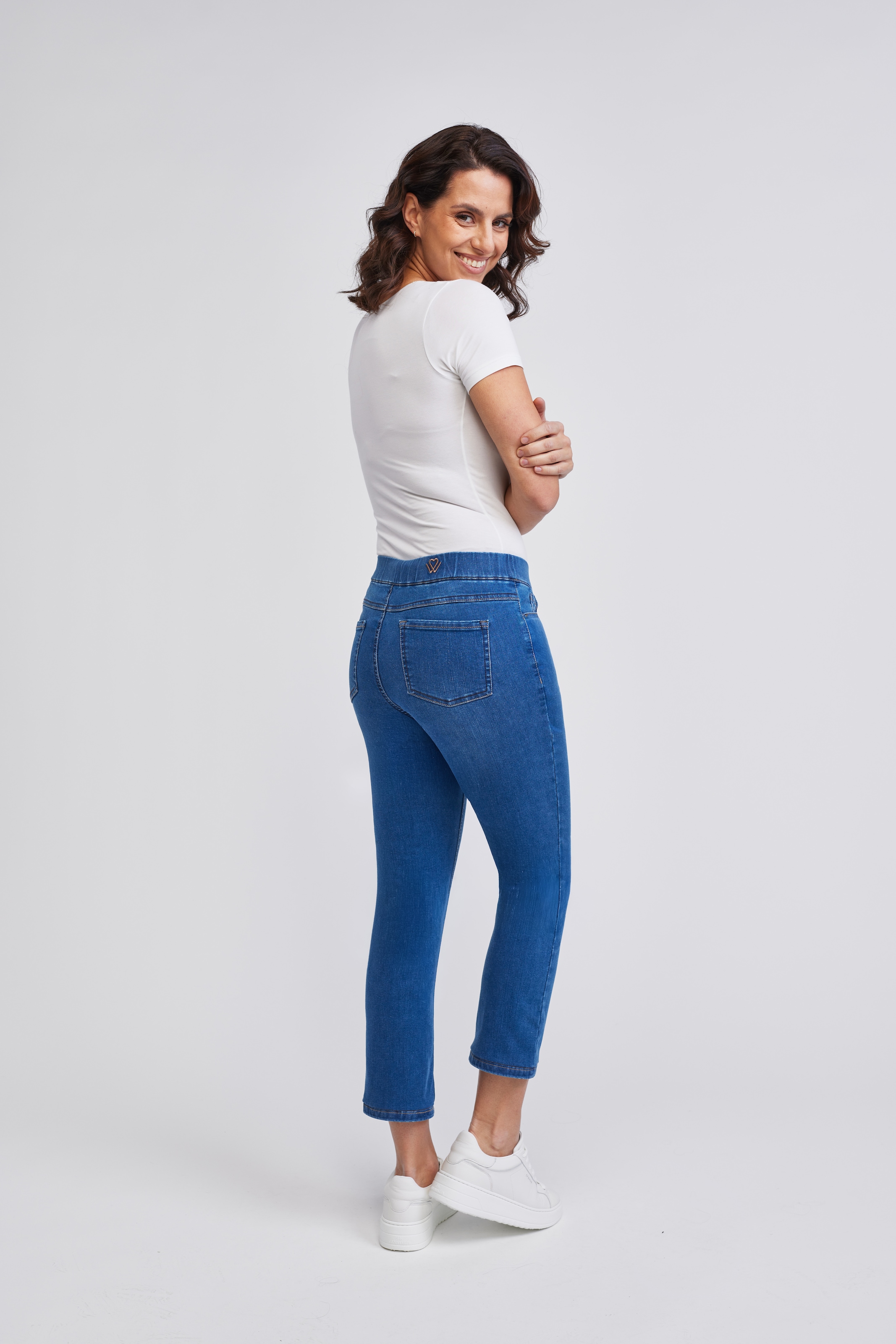 wonderjeans 7/8-Jeans Figurschmeichelnder WonderStretch