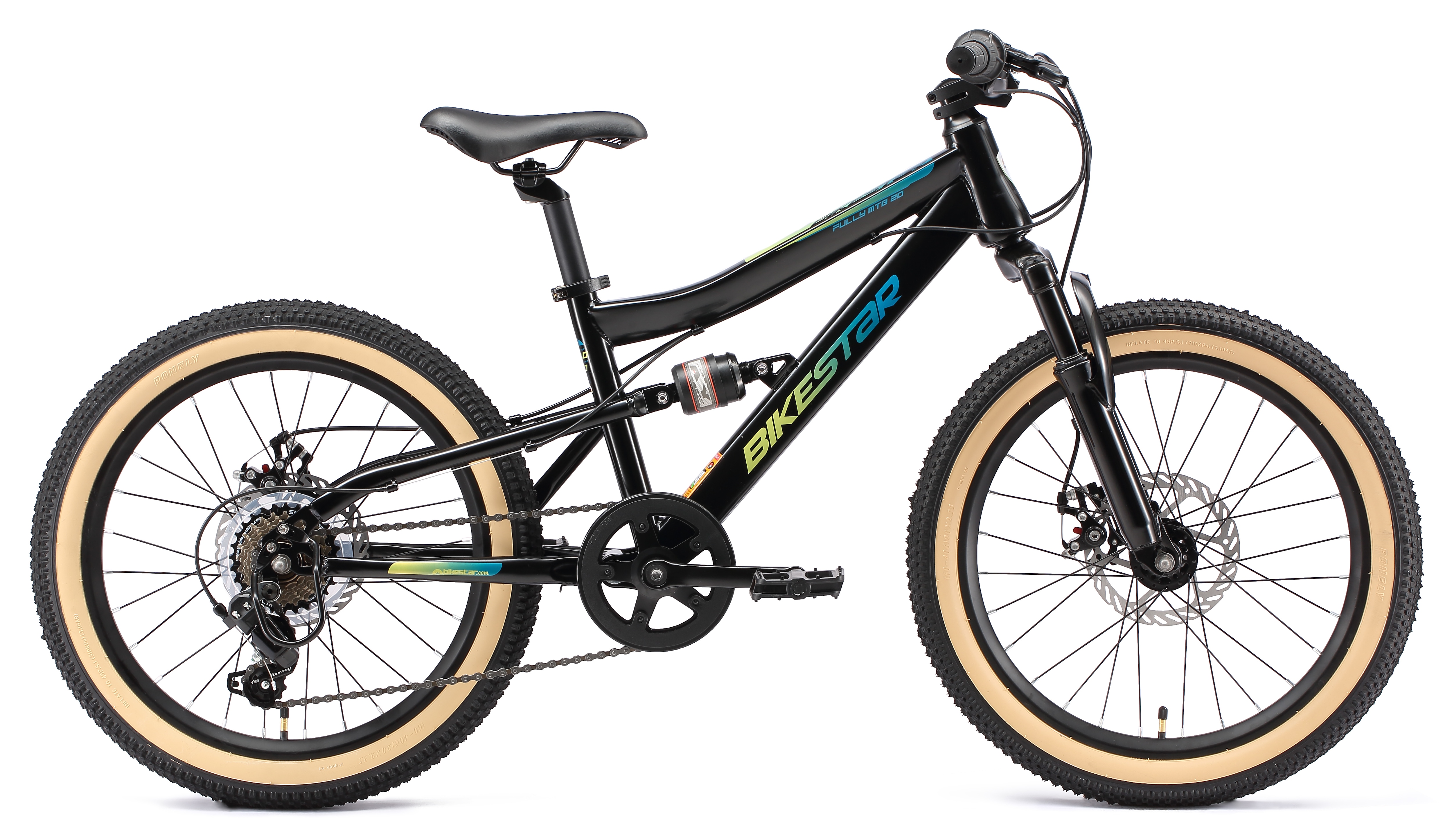 Bikestar Jugendfahrrad 7 Gang Shimano RD-TY21 Schaltwerk Kettenschaltung