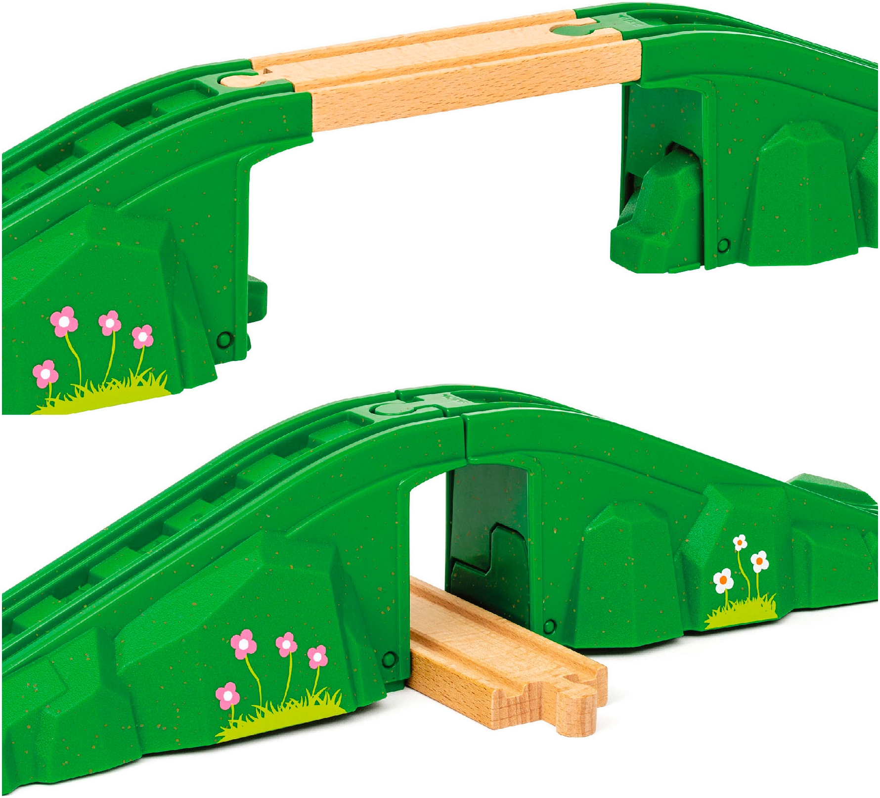 BRIO® Spielzeugeisenbahn-Brücke »Modulare Brücke«, Made in Europe; FSC® - schützt Wald - weltweit